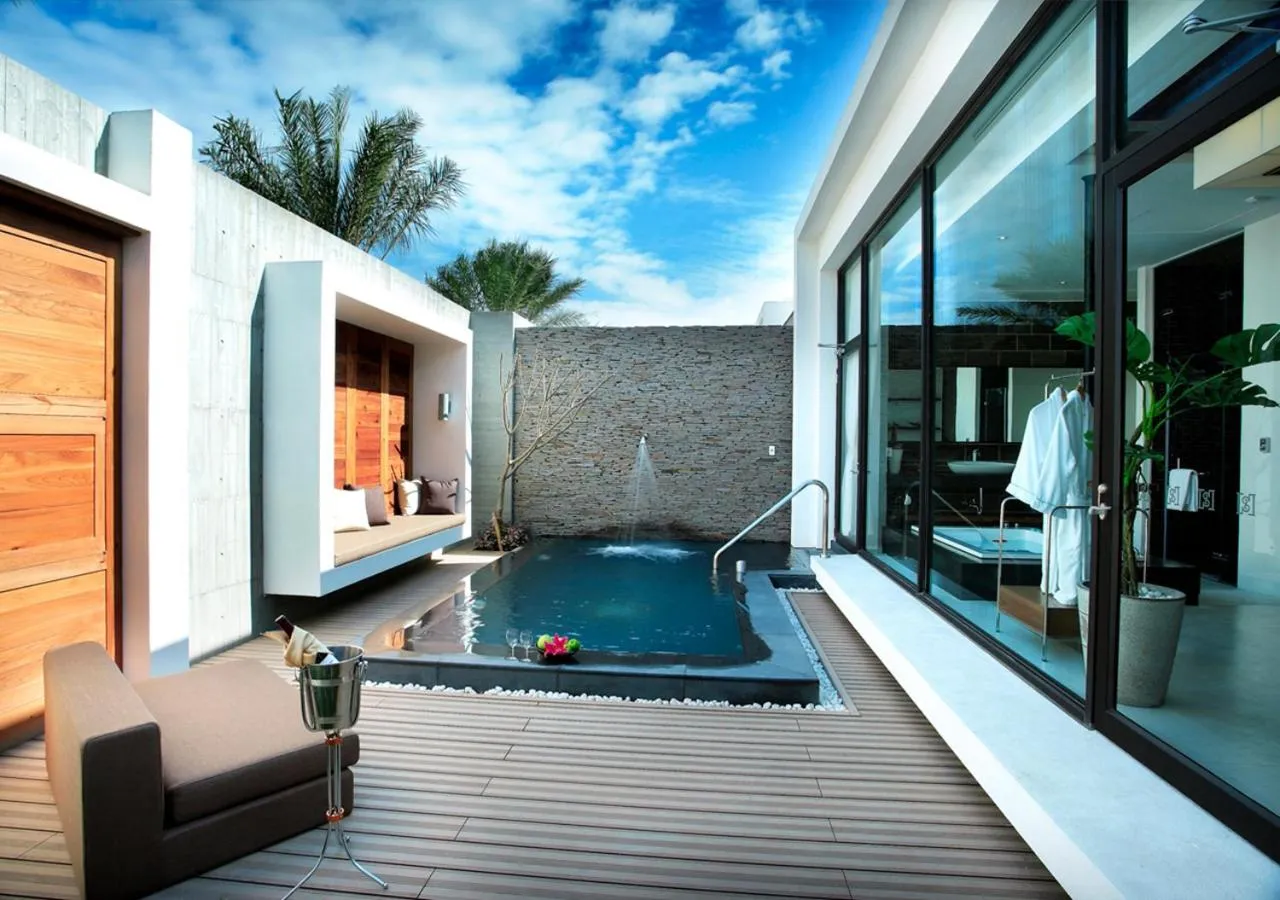 Pool view in H Villa Inn