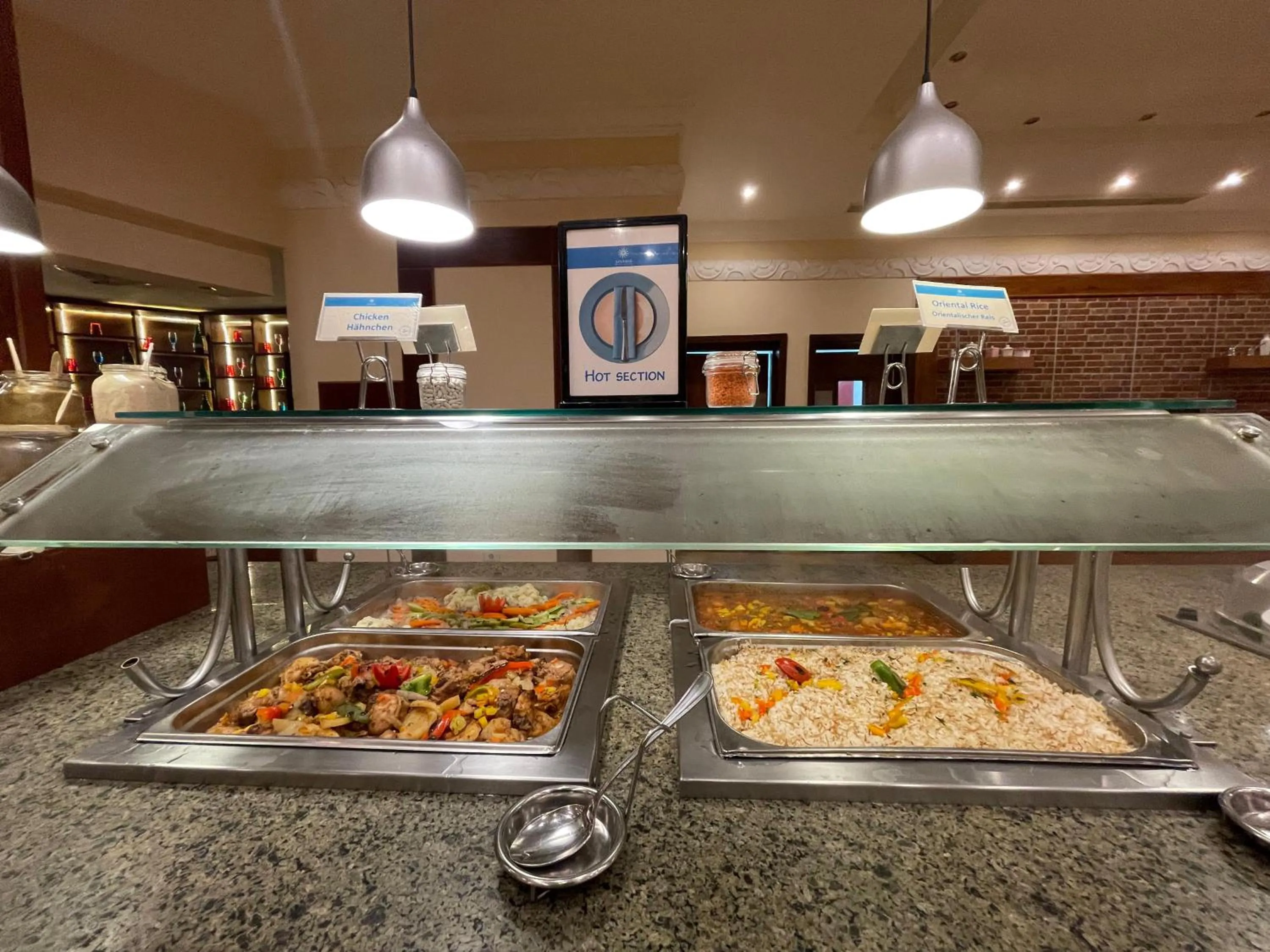 Dining area in Imperial Shams Abu Soma