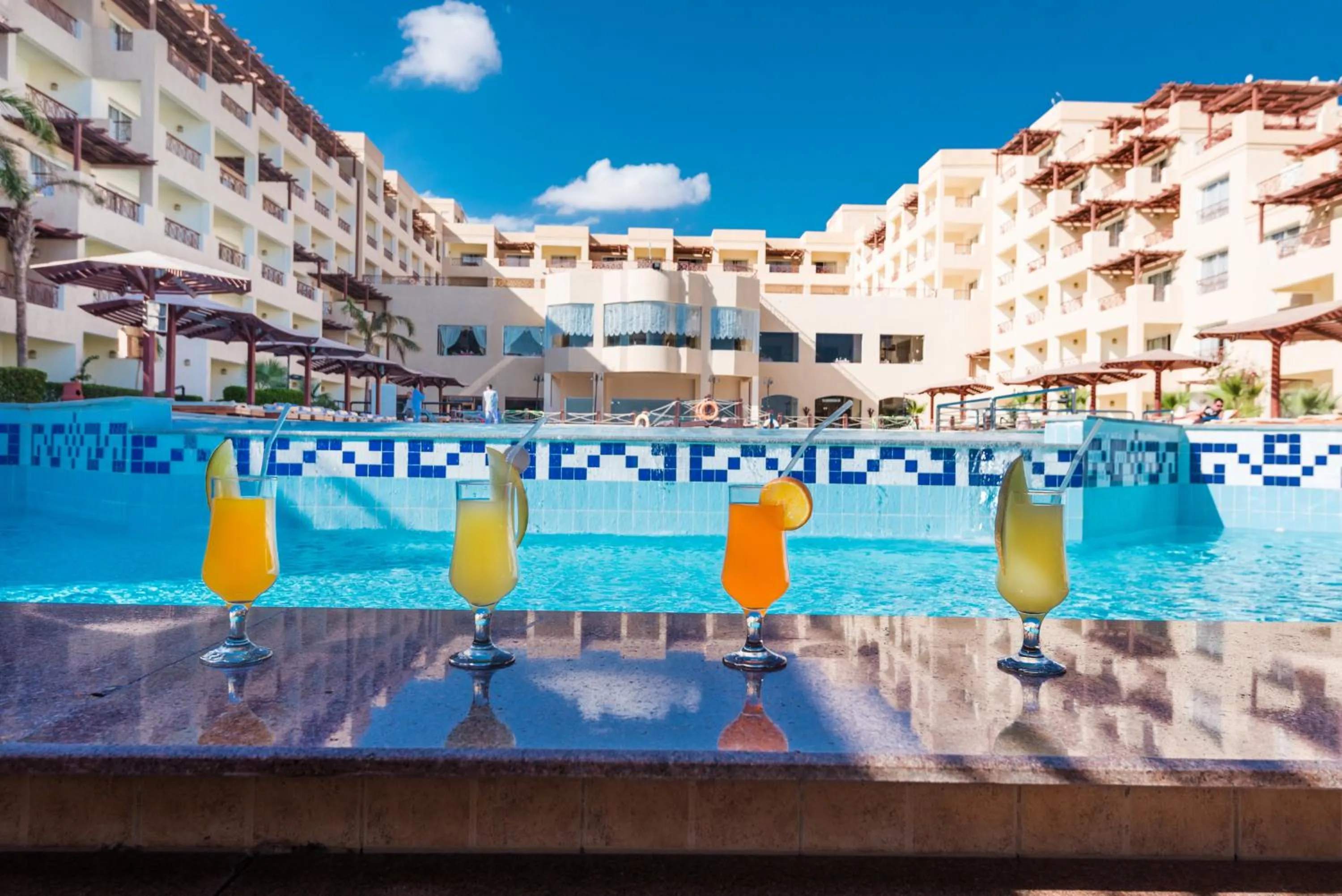 Swimming pool in Imperial Shams Abu Soma