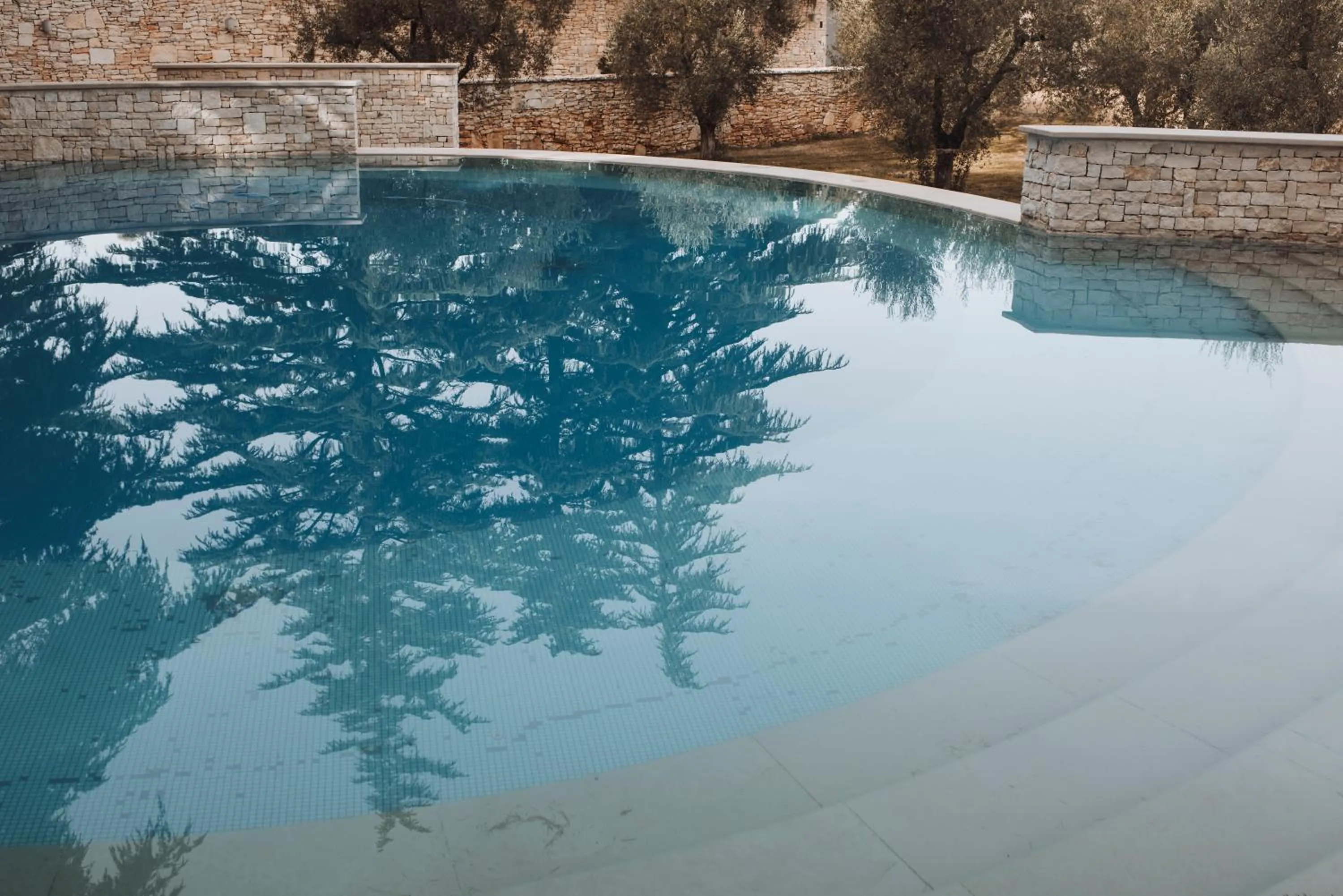 Pool view in Villa delle Querce Resort