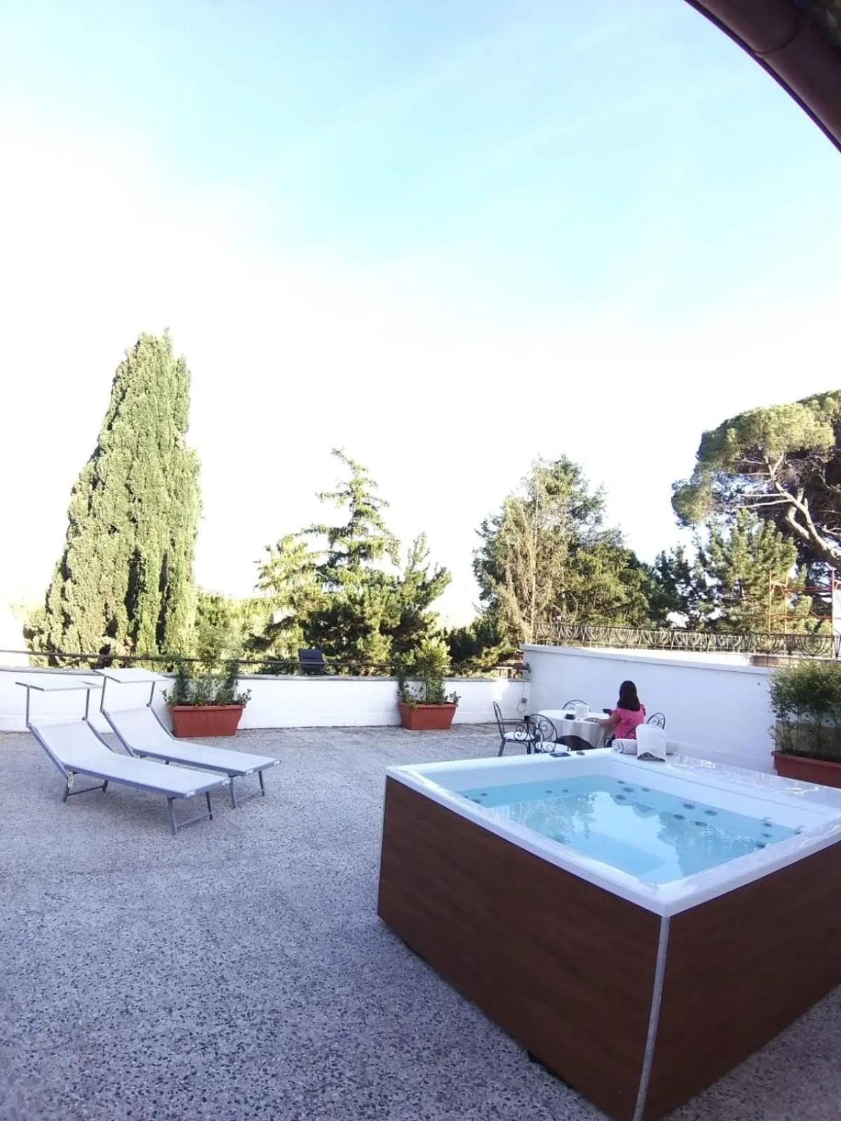 Hot Tub in Villa delle Querce Resort