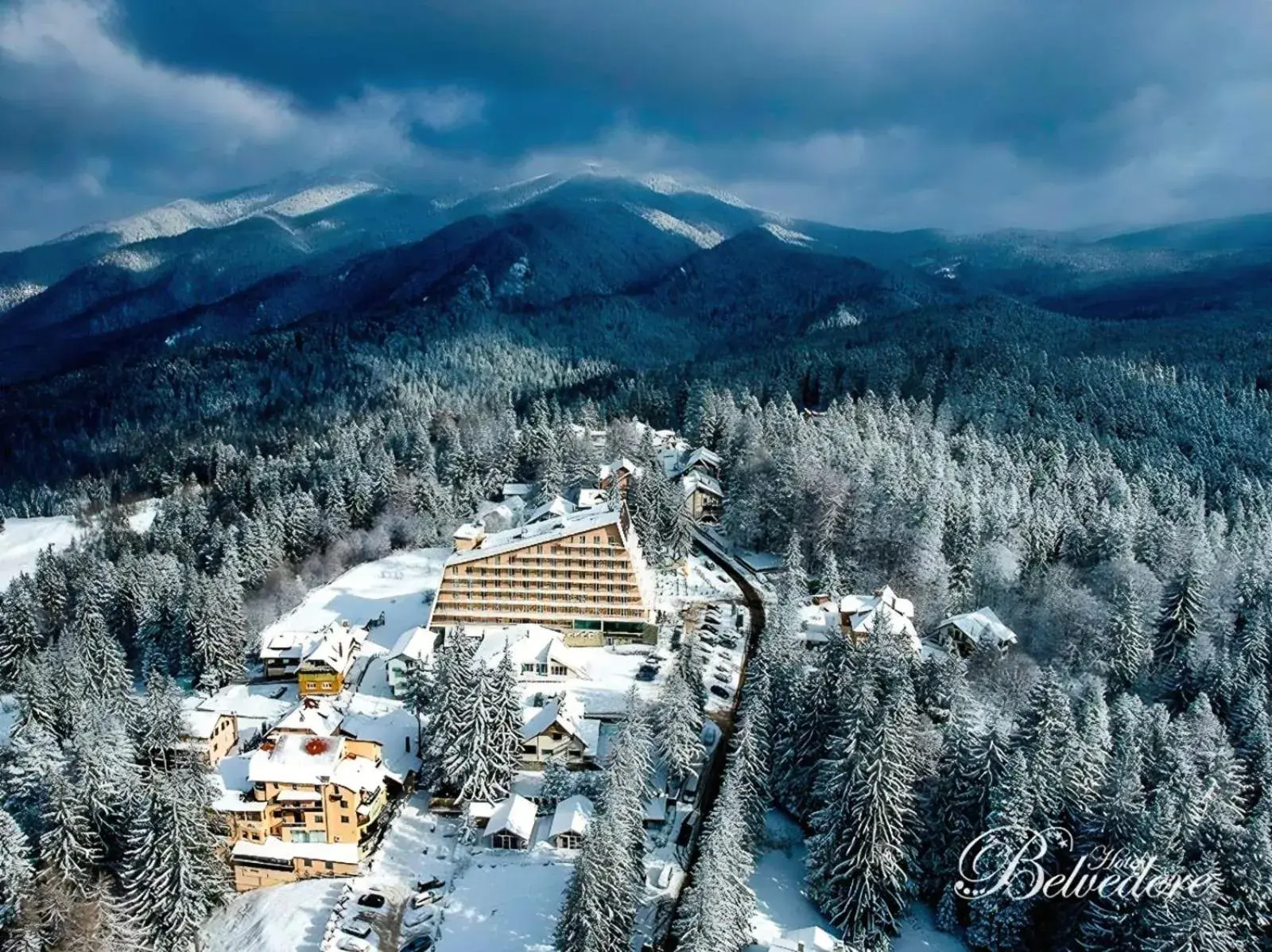 Property building in Hotel Belvedere Property building in Hotel Belvedere