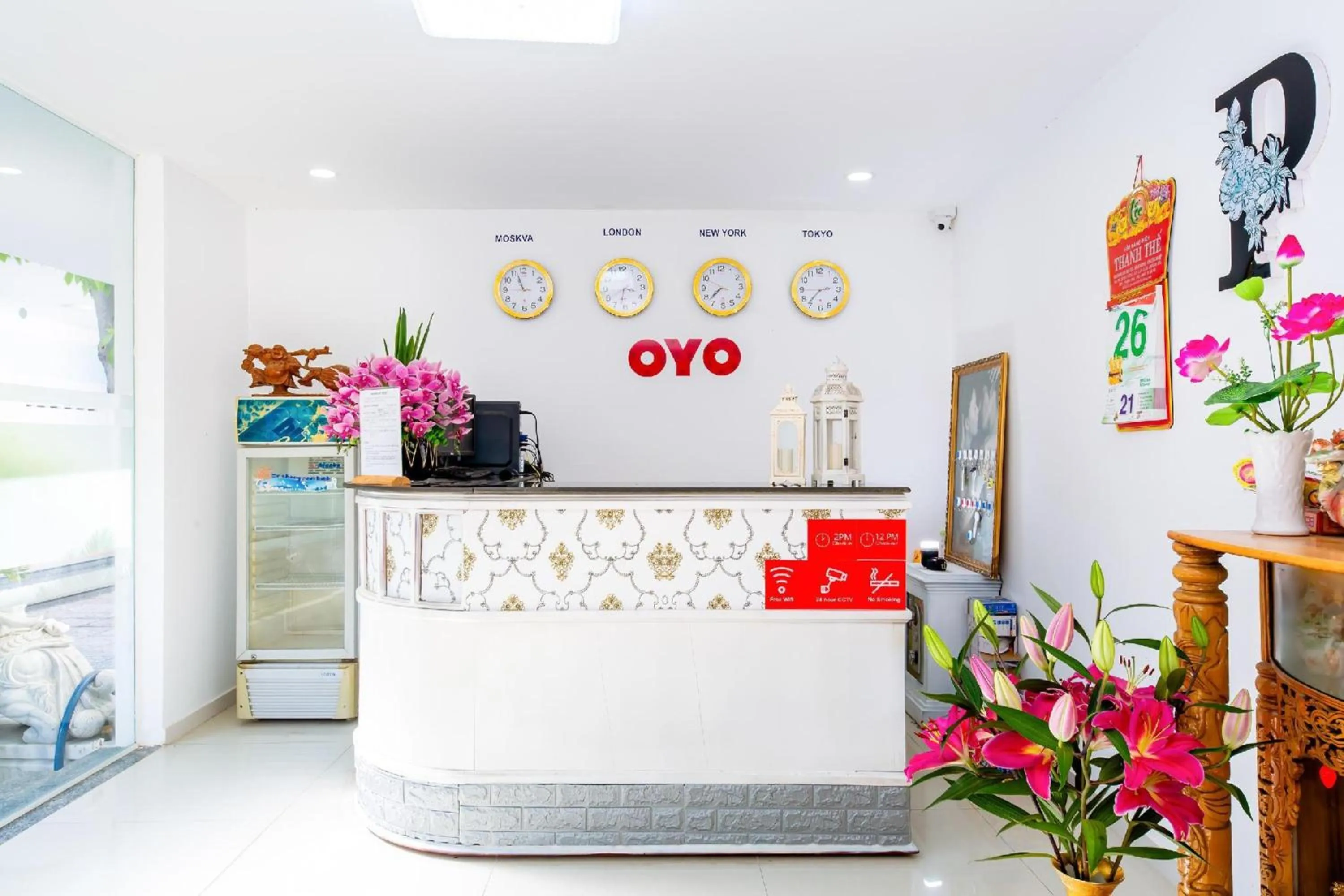 Lobby or reception in Super OYO 598 Peony Hotel
