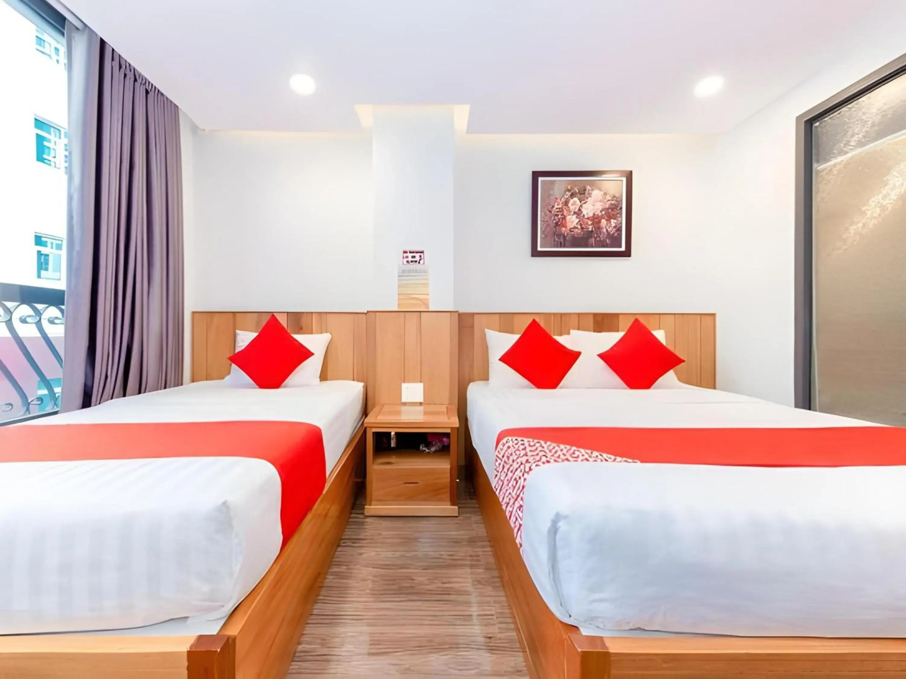 Deluxe Triple Room in Super OYO 598 Peony Hotel Deluxe Triple Room in Super OYO 598 Peony Hotel