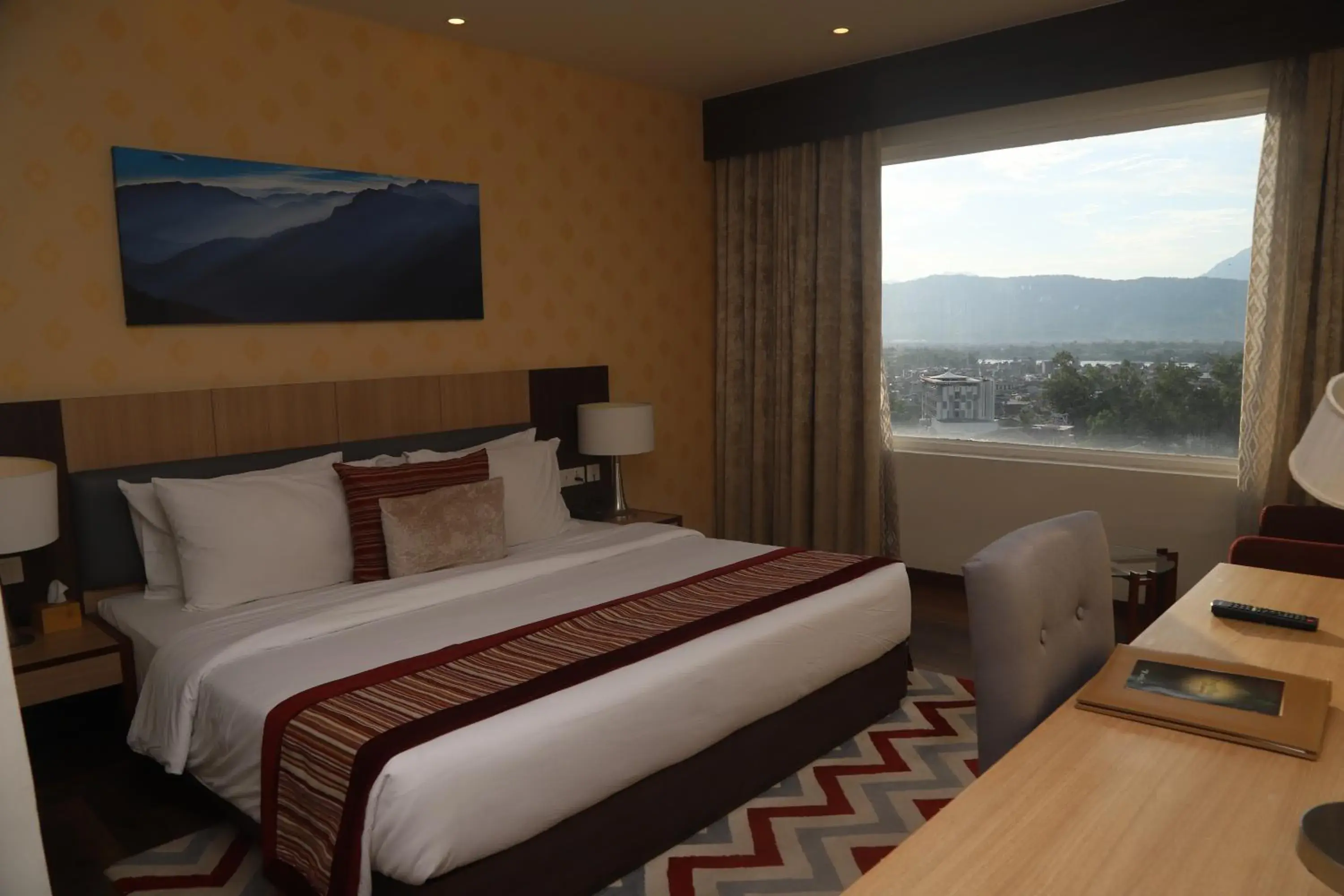 City view, Bed in Vivanta Chitwan Bharatpur City view, Bed in Vivanta Chitwan Bharatpur