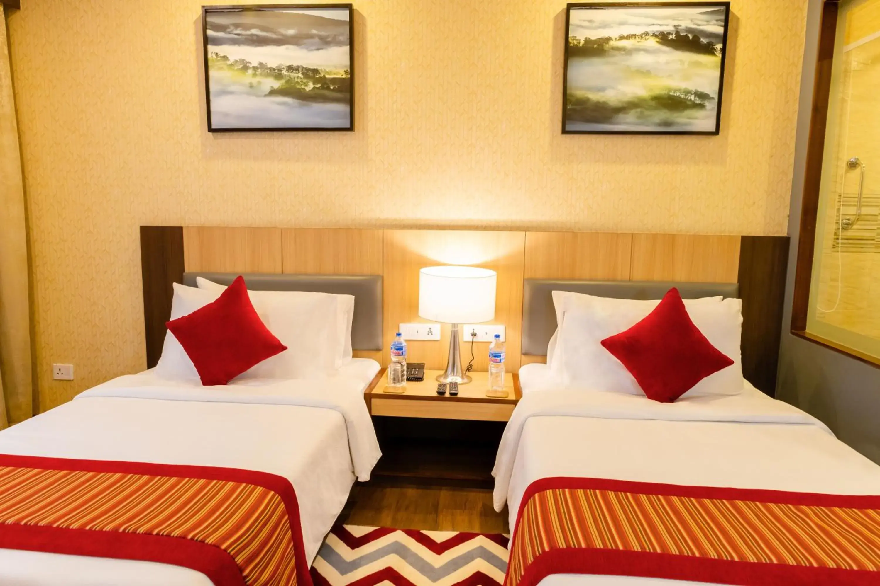 Twin Room with Pool View - single occupancy in The Fern Residency- Hotel Chitwan Twin Room with Pool View - single occupancy in The Fern Residency- Hotel Chitwan