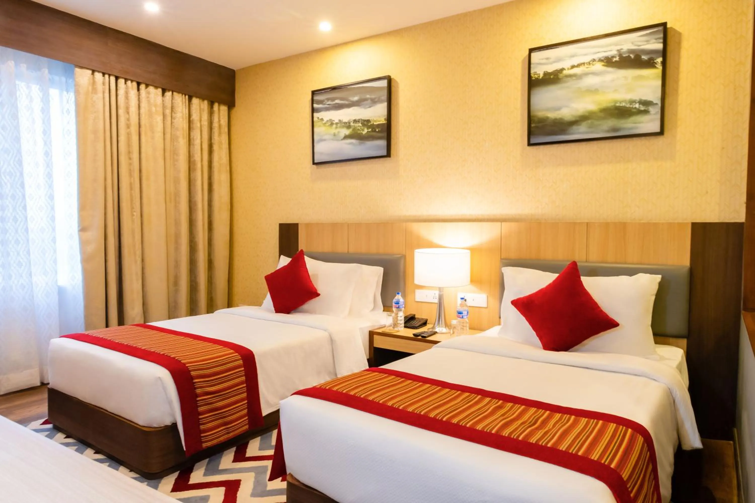 Bed in The Fern Residency- Hotel Chitwan