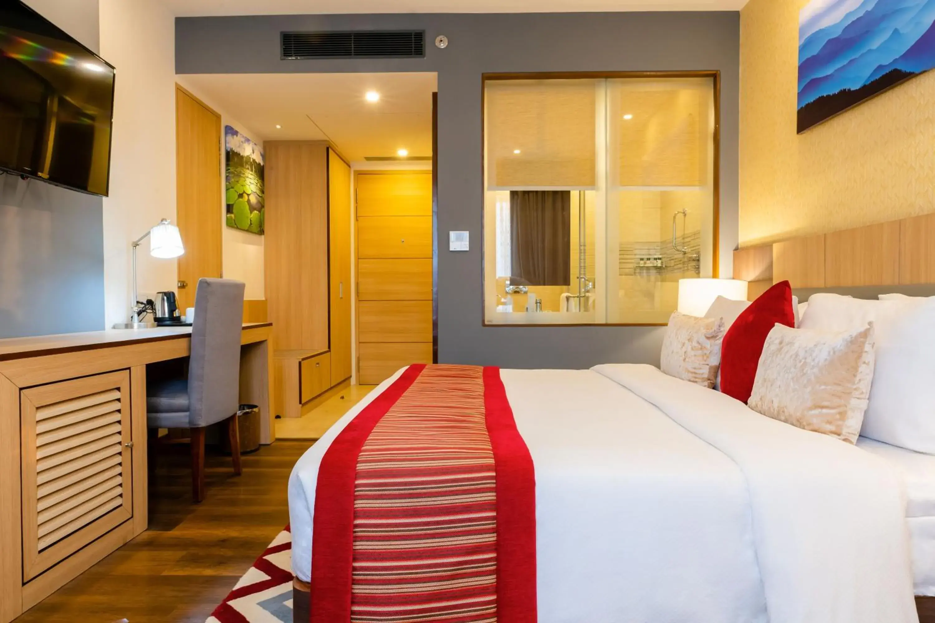 Photo of the whole room, Bed in Vivanta Chitwan Bharatpur Photo of the whole room, Bed in Vivanta Chitwan Bharatpur