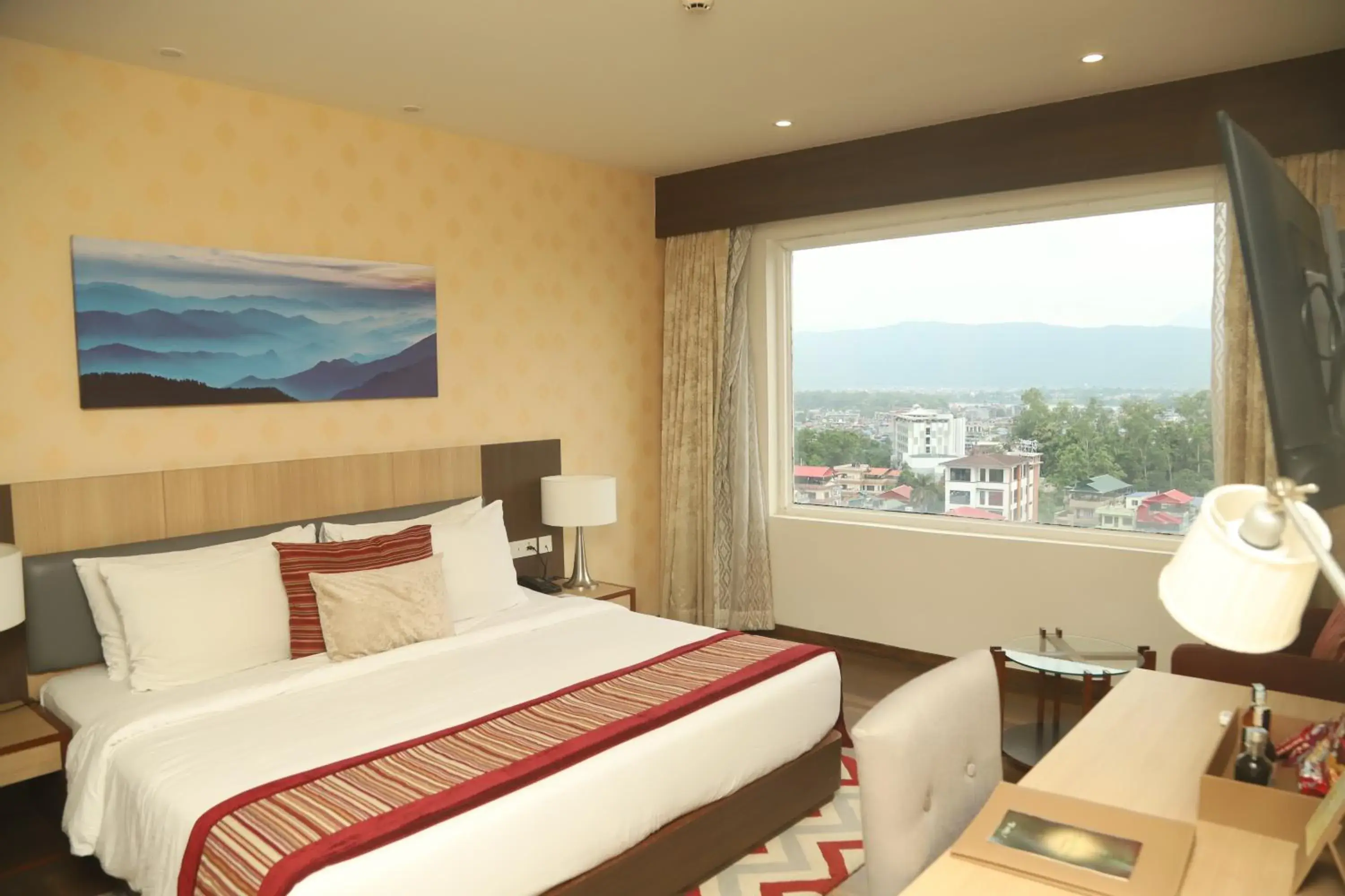 City view, Bed in Vivanta Chitwan Bharatpur City view, Bed in Vivanta Chitwan Bharatpur