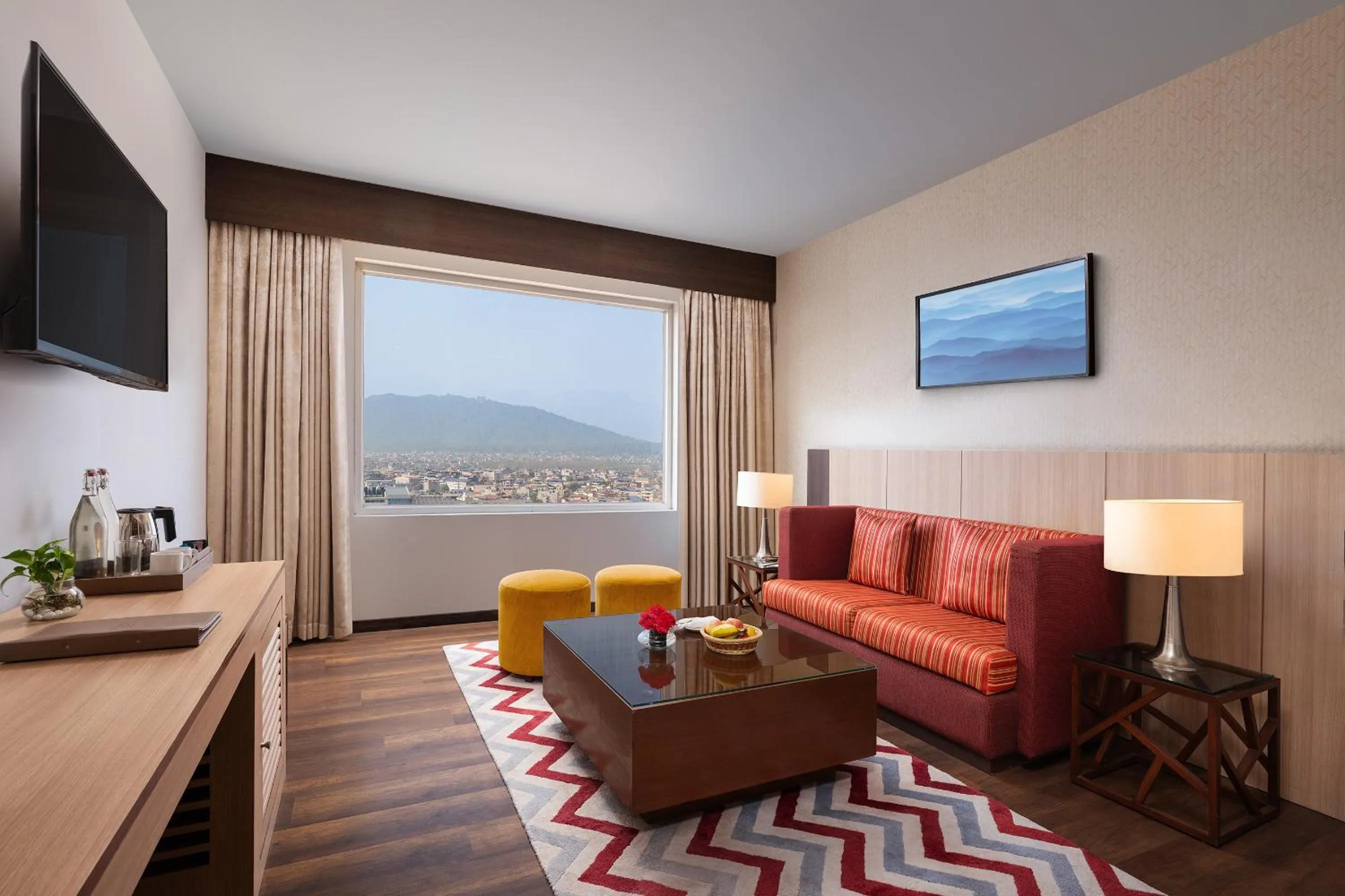 Living room in Vivanta Chitwan Bharatpur