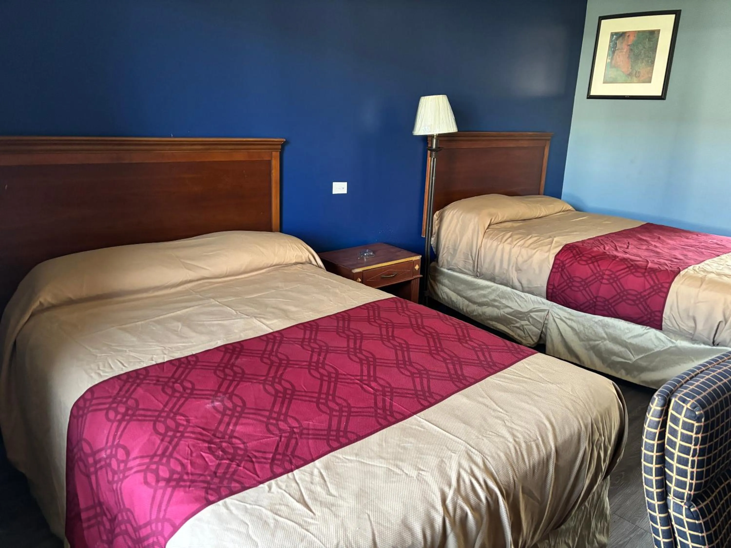 Bed in Budget Inn Express