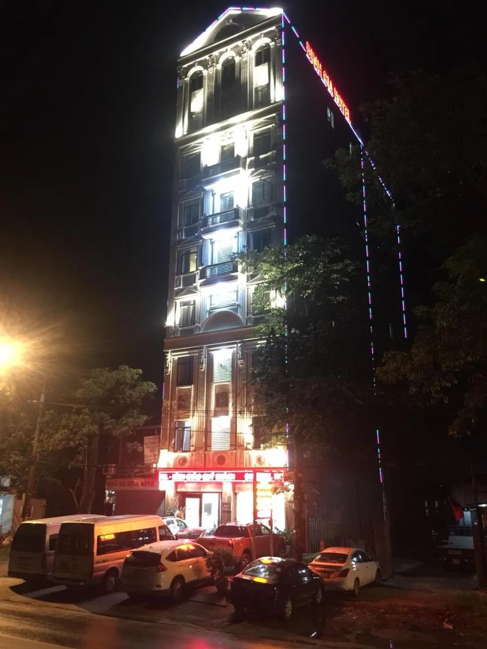Property building in Đinh Gia Hotel