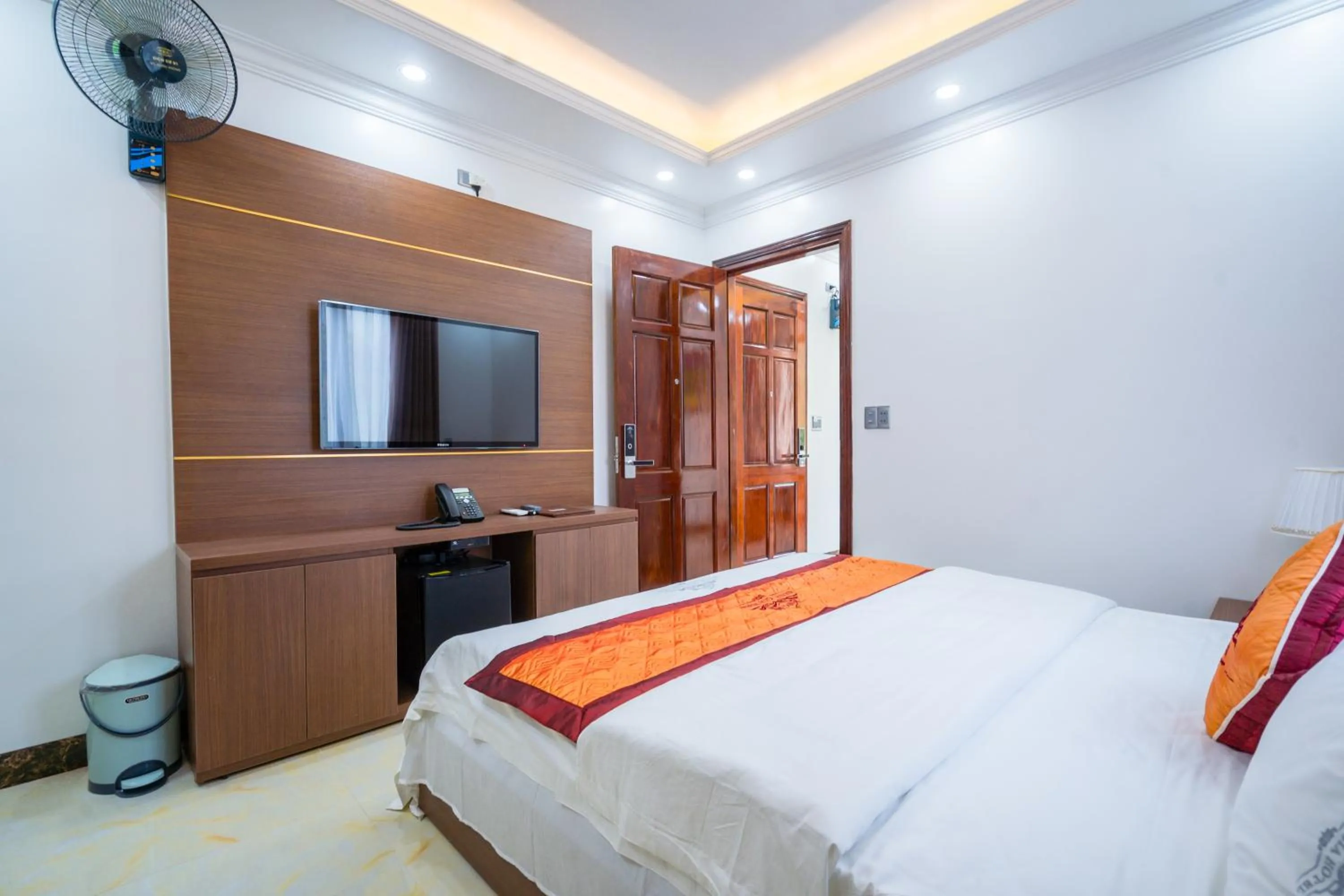 Bed in Đinh Gia Hotel
