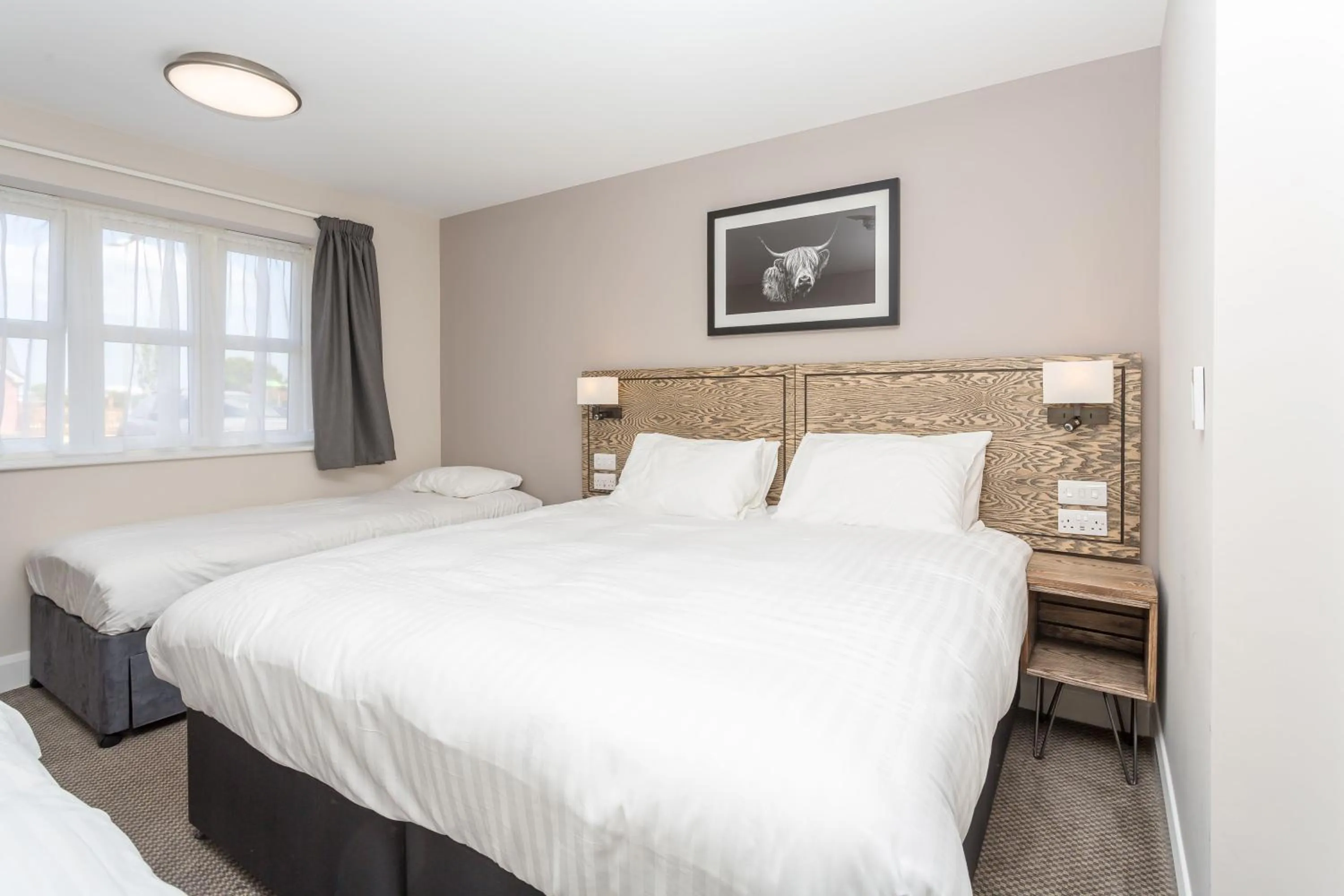 Photo of the whole room, Bed in The Aviator, formerly Smugglers Cove, Clacton On Sea by Marston's Inns