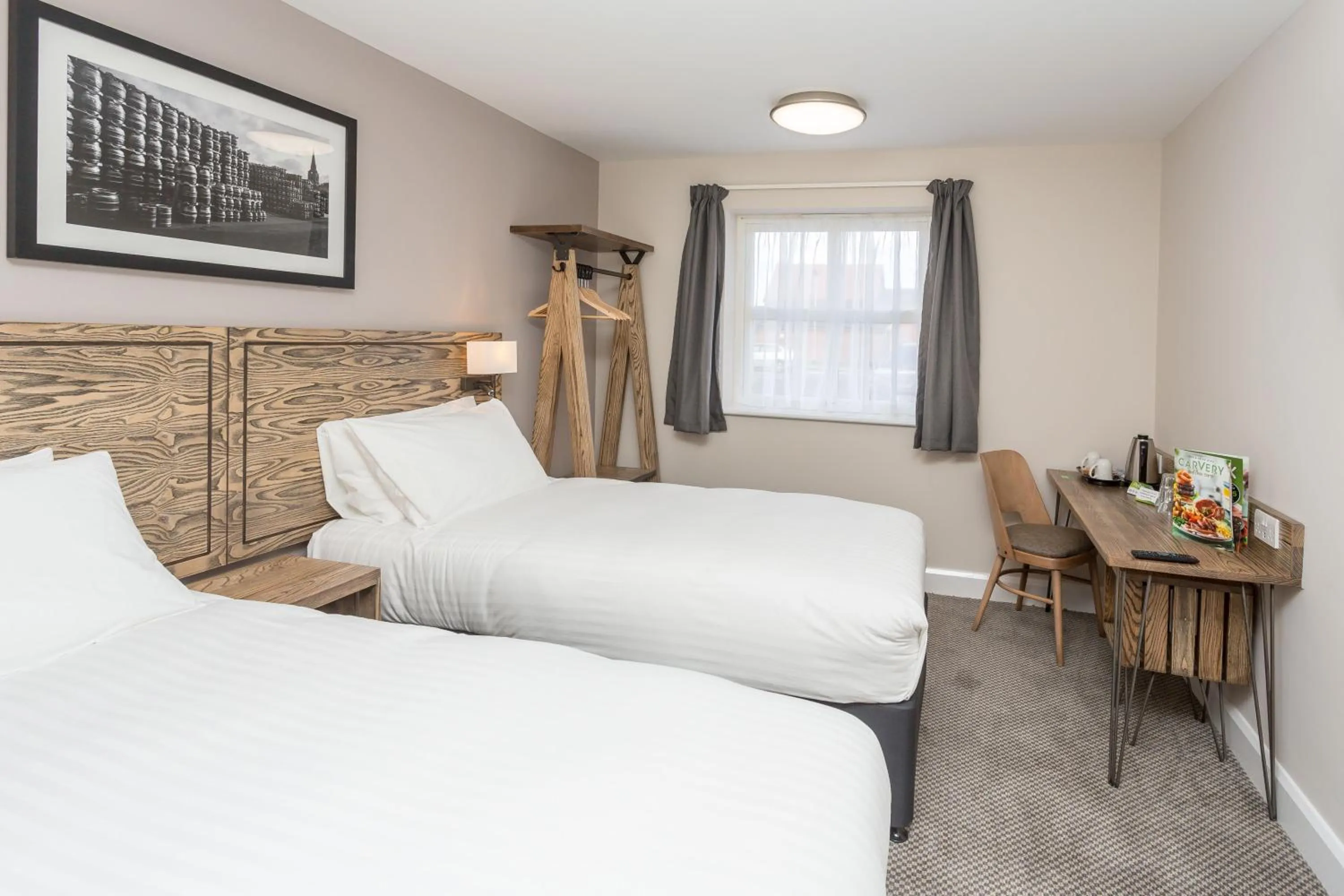 Bed in The Aviator, formerly Smugglers Cove, Clacton On Sea by Marston's Inns