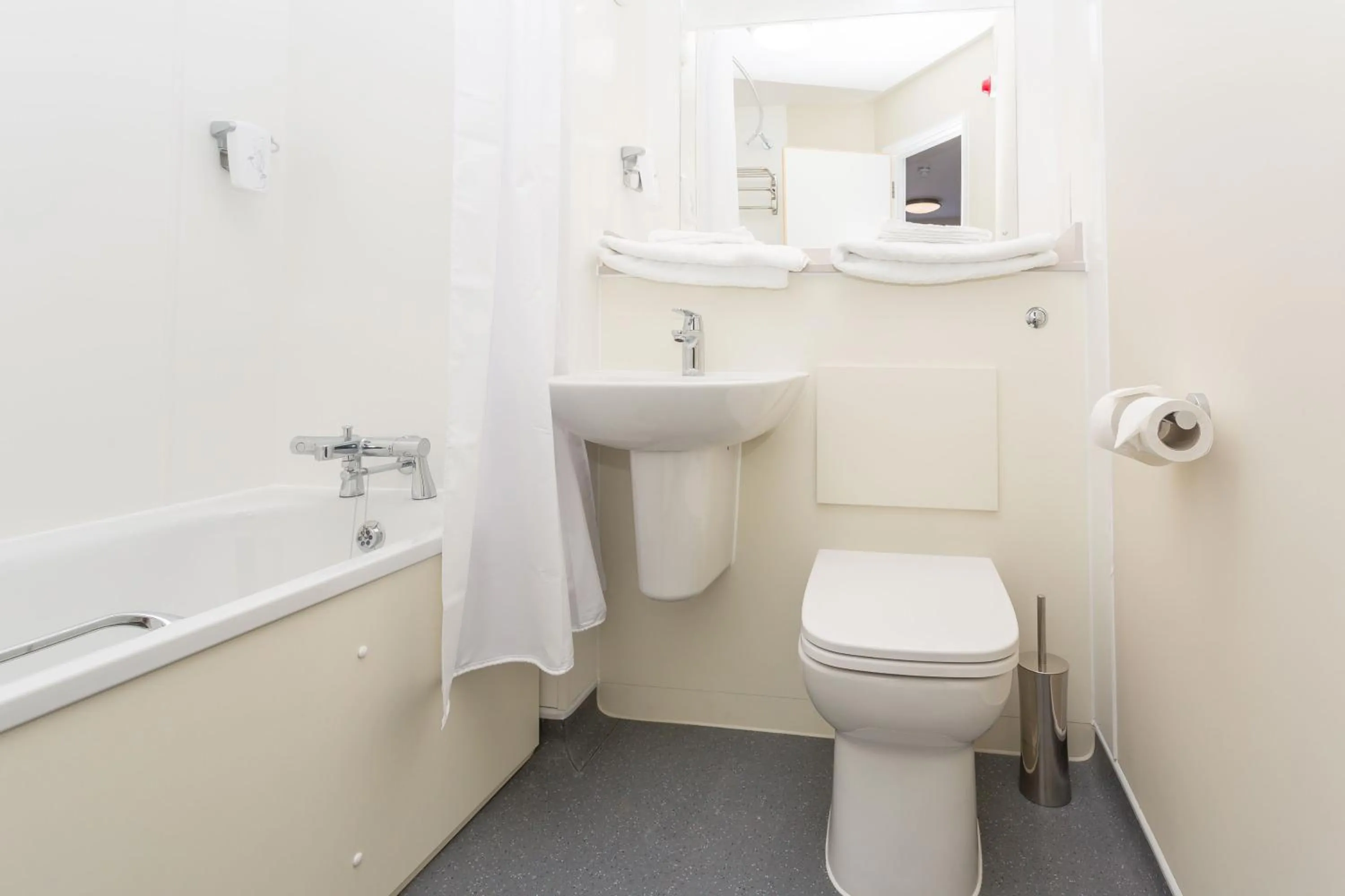 Bathroom in The Aviator, formerly Smugglers Cove, Clacton On Sea by Marston's Inns