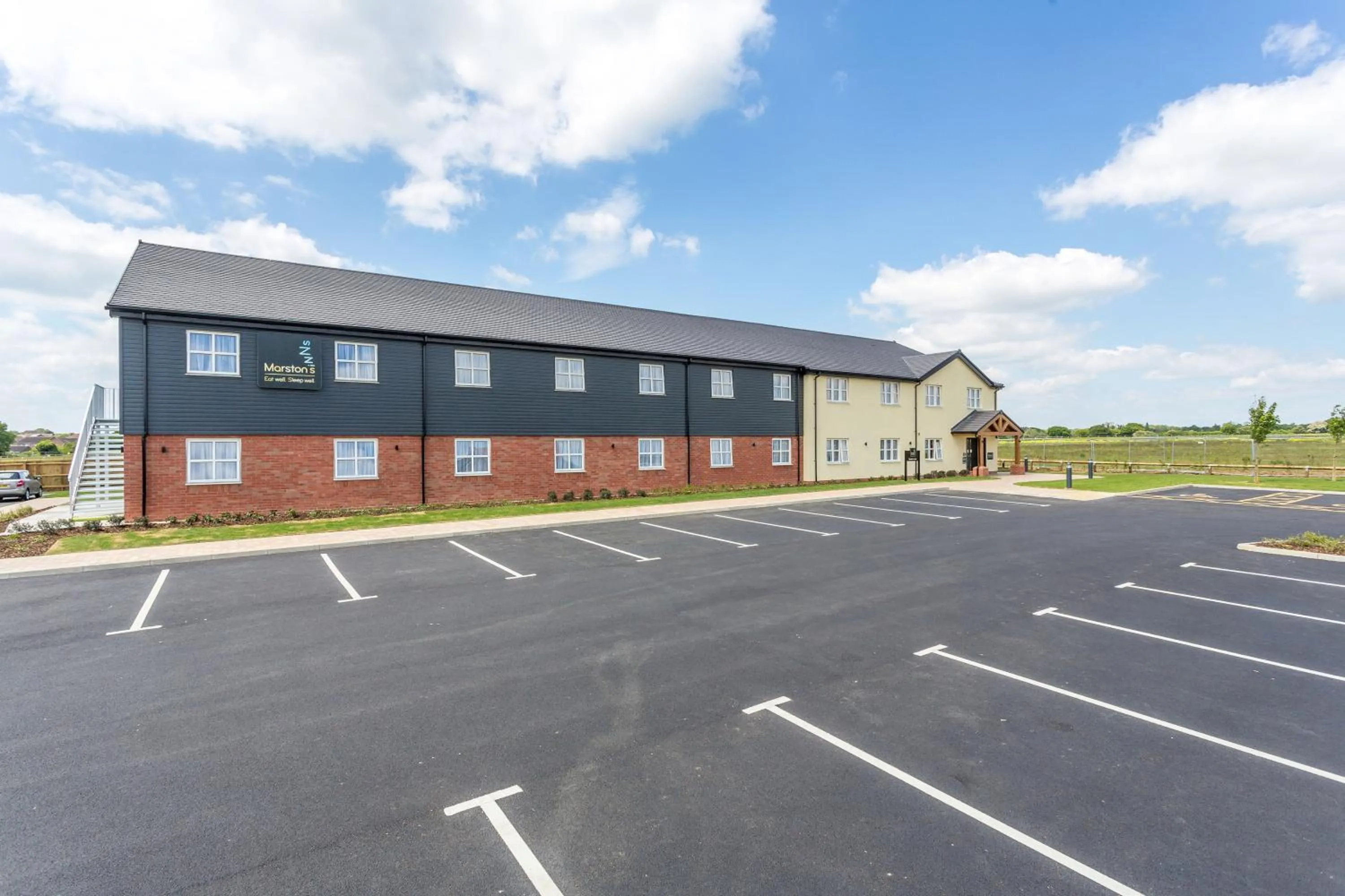 Facade/entrance in The Aviator, formerly Smugglers Cove, Clacton On Sea by Marston's Inns