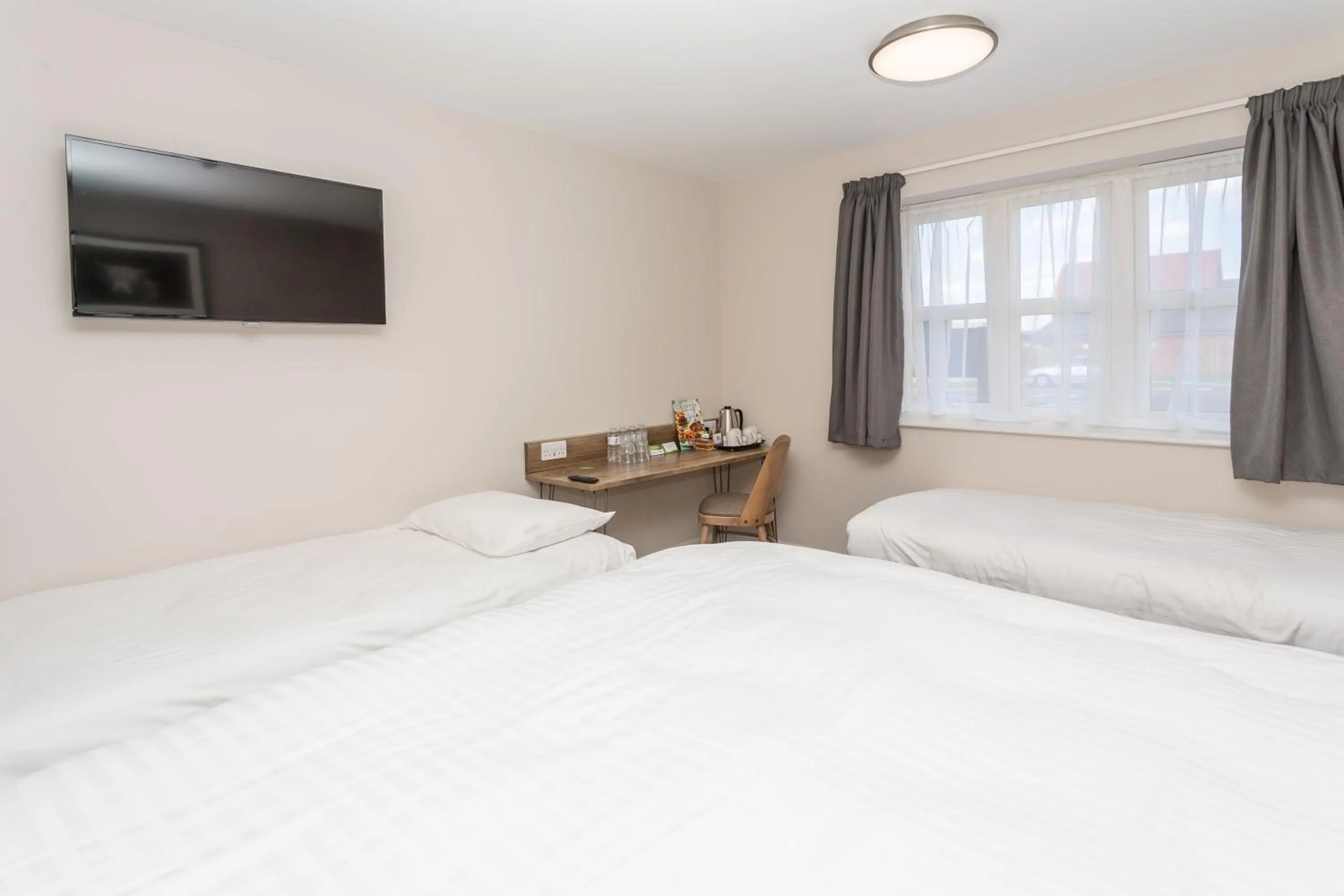 Photo of the whole room, Bed in The Aviator, formerly Smugglers Cove, Clacton On Sea by Marston's Inns