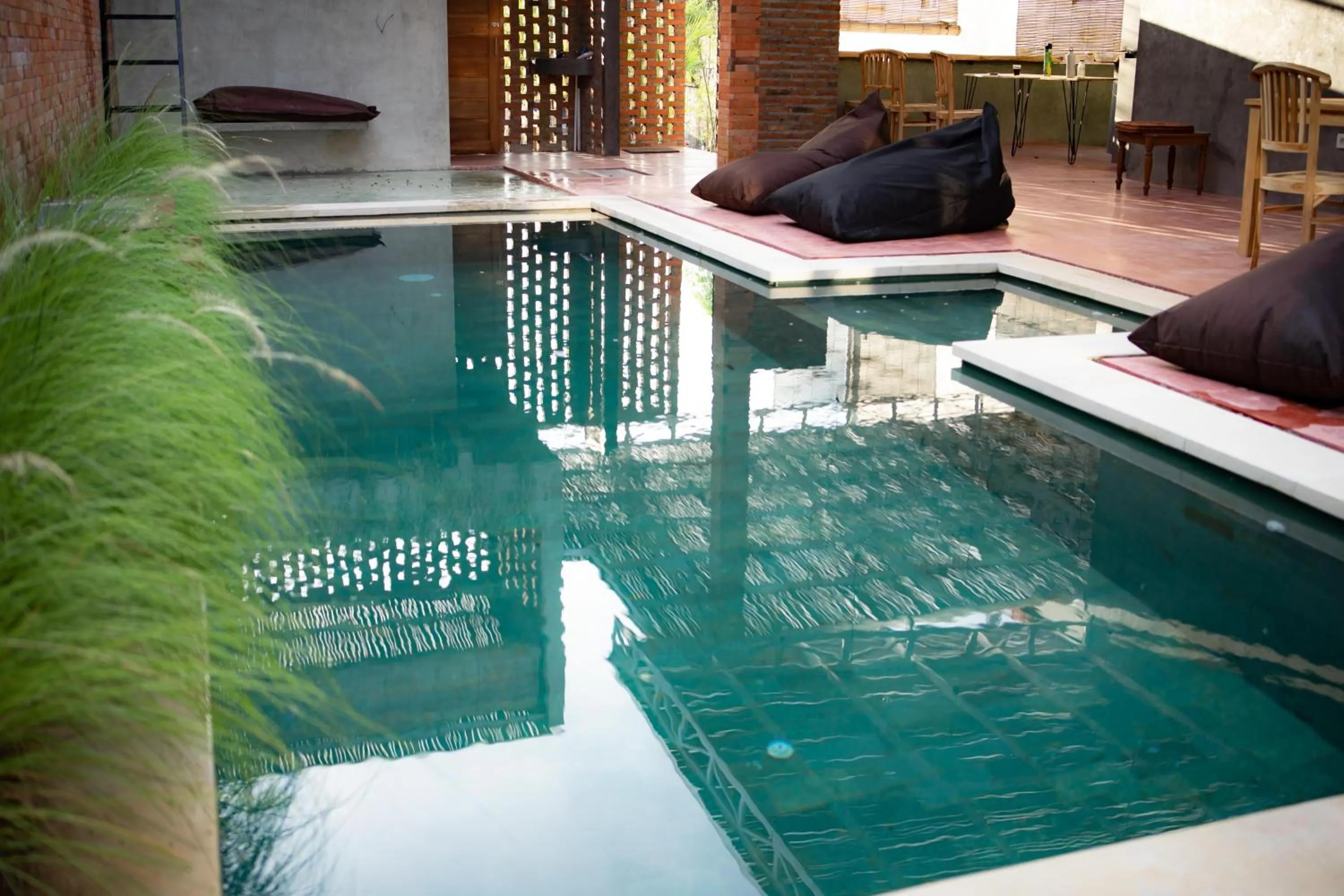 Patio in Dedeane Hotel & Yoga Retreat