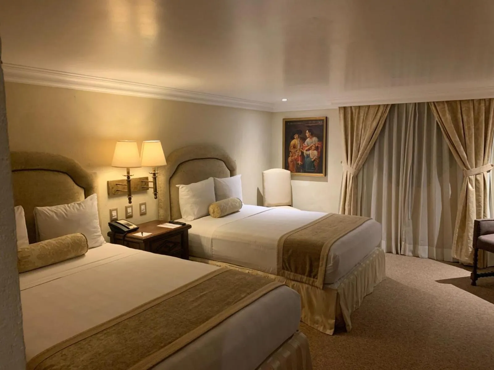 Bedroom, Bed in Villa Antigua