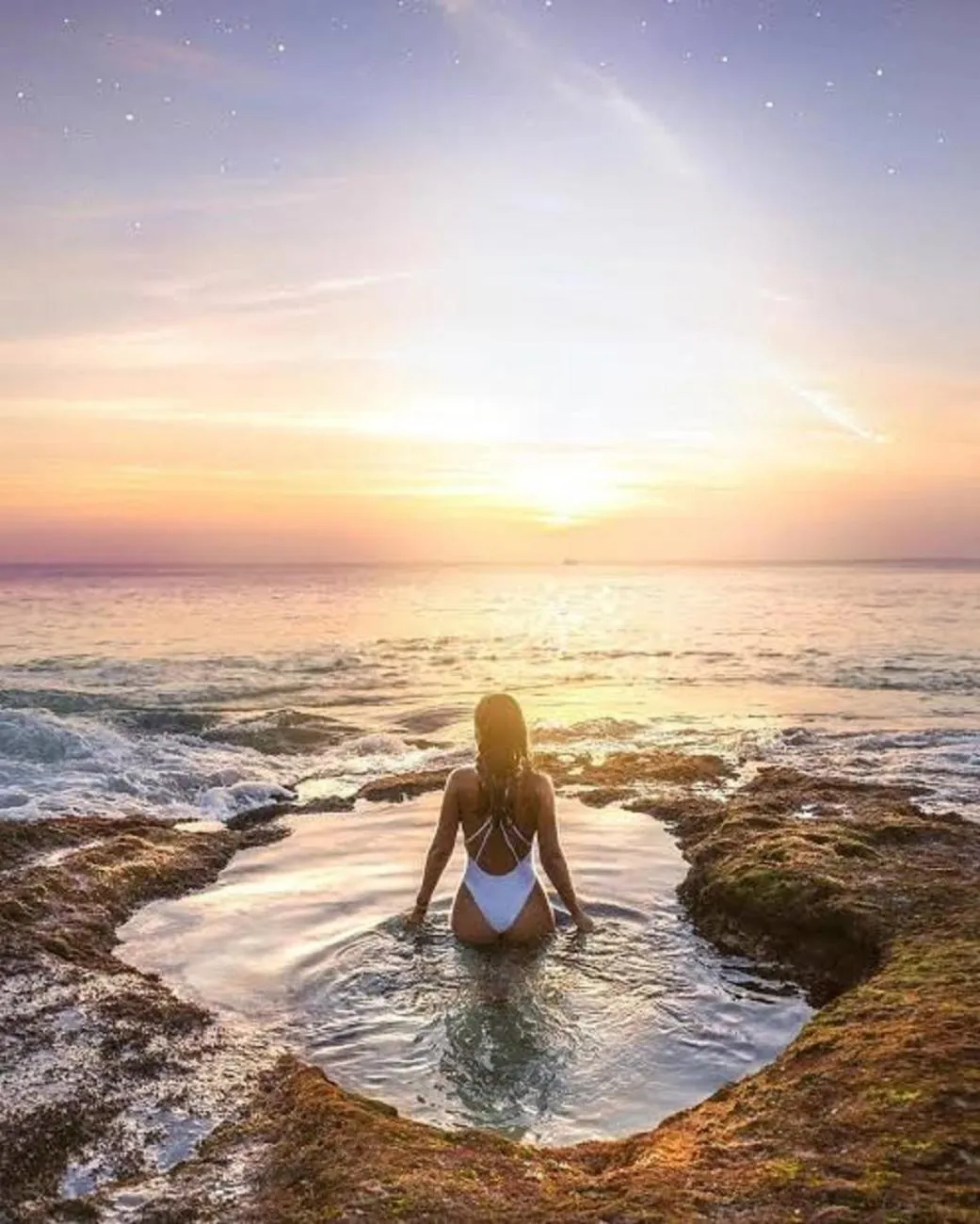 Beach in Bali Bobo Hostel