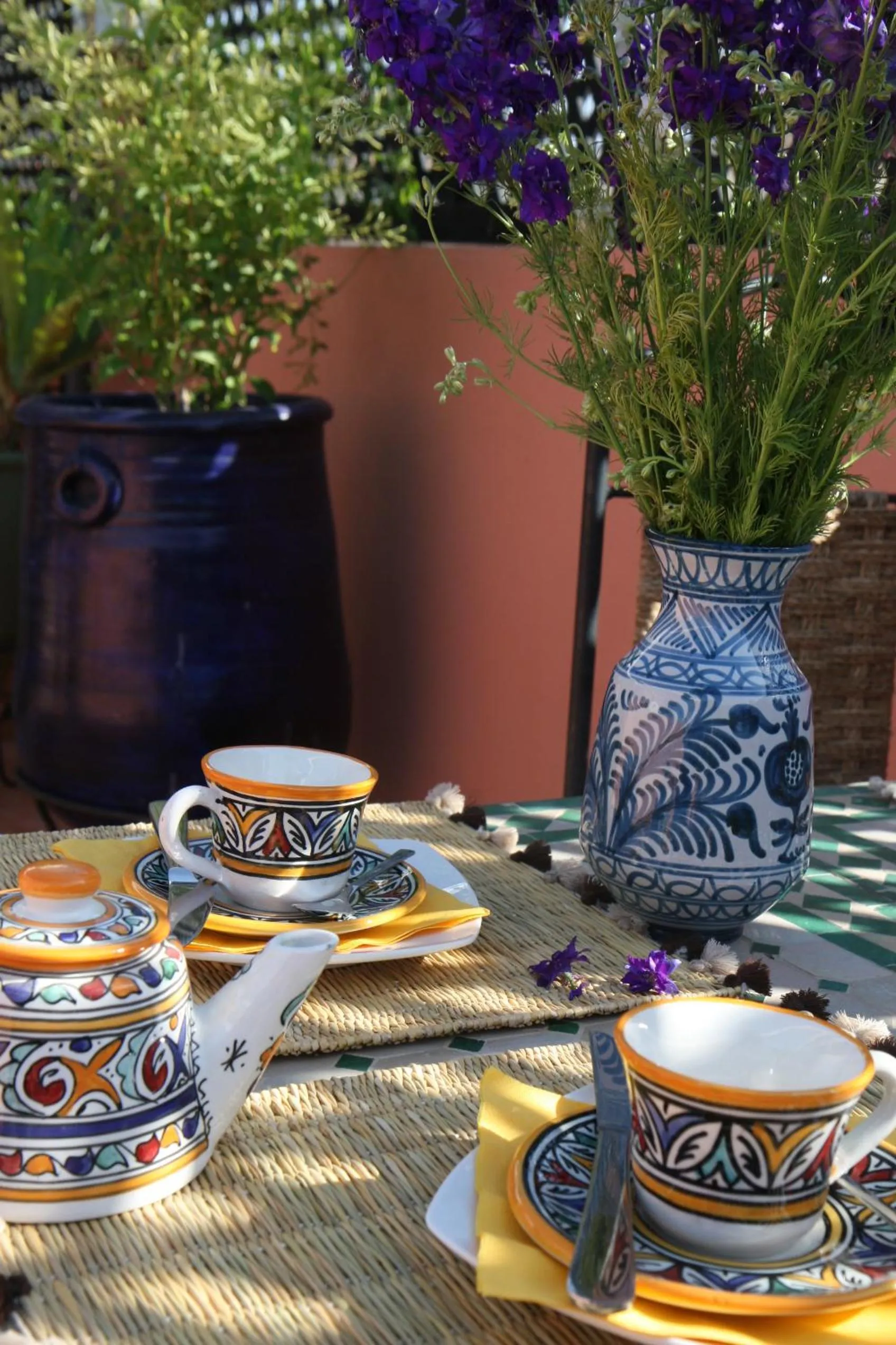 Restaurant/places to eat in Riad Dar Zampa