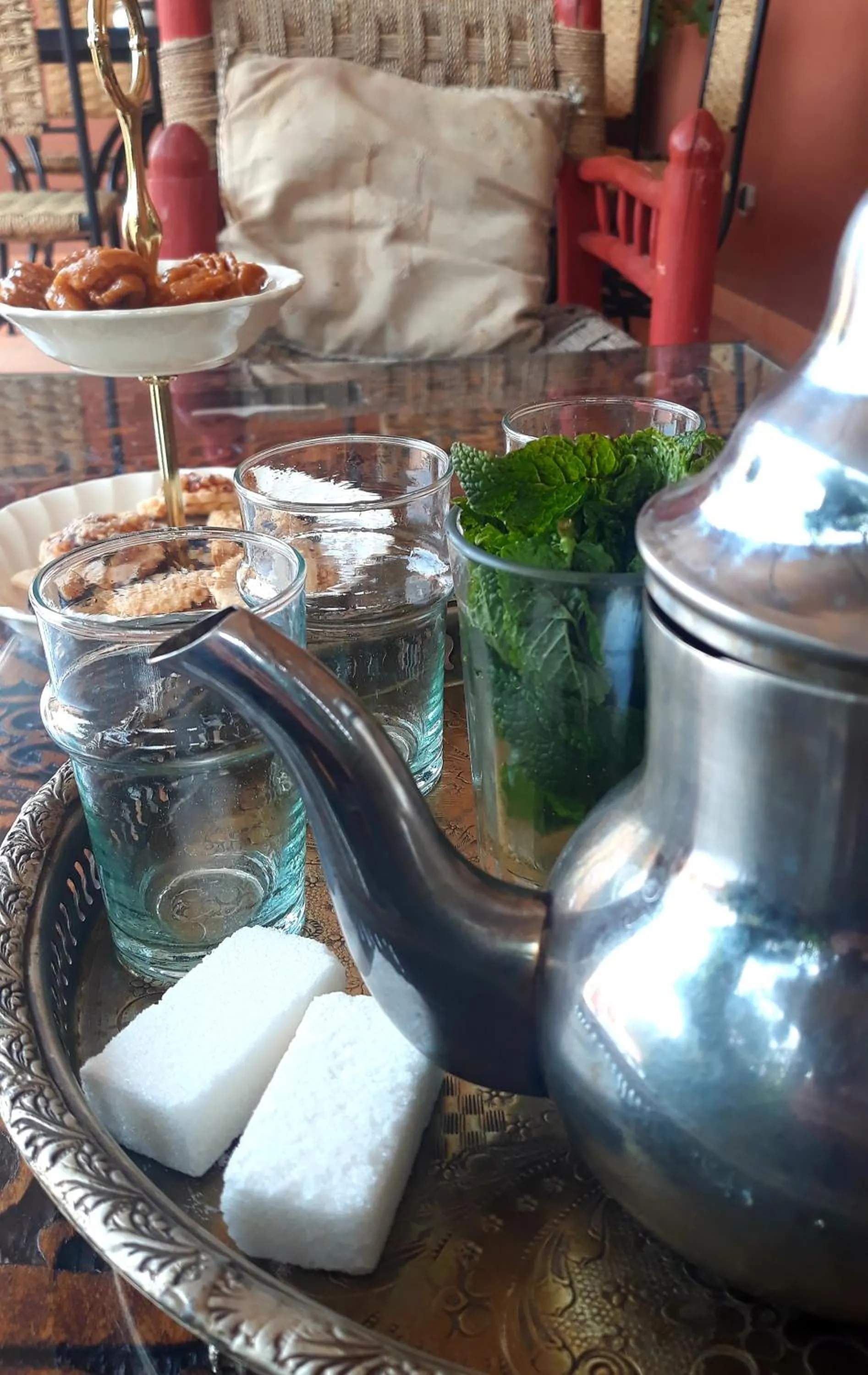 Balcony/Terrace in Riad Dar Zampa