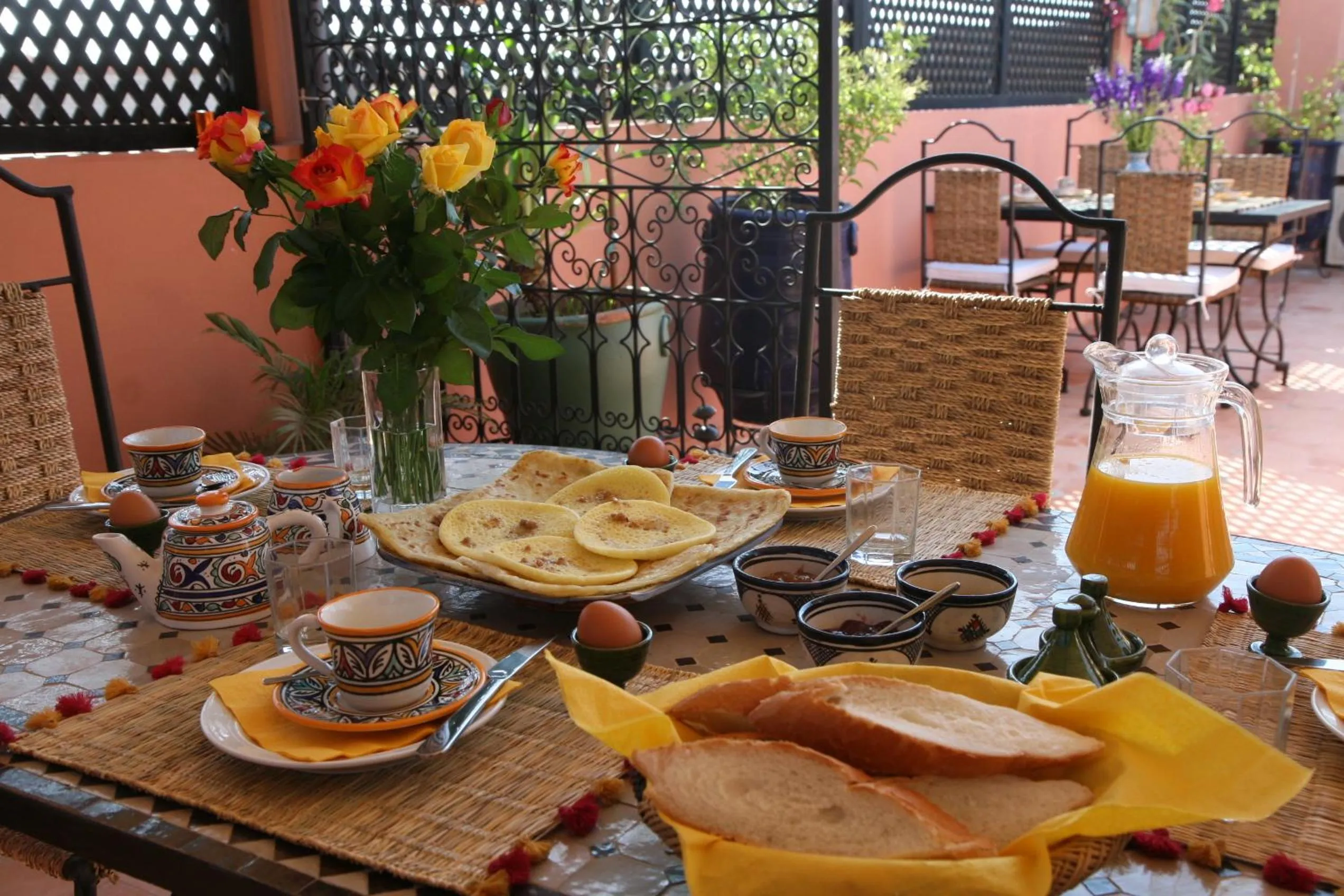 Restaurant/places to eat in Riad Dar Zampa