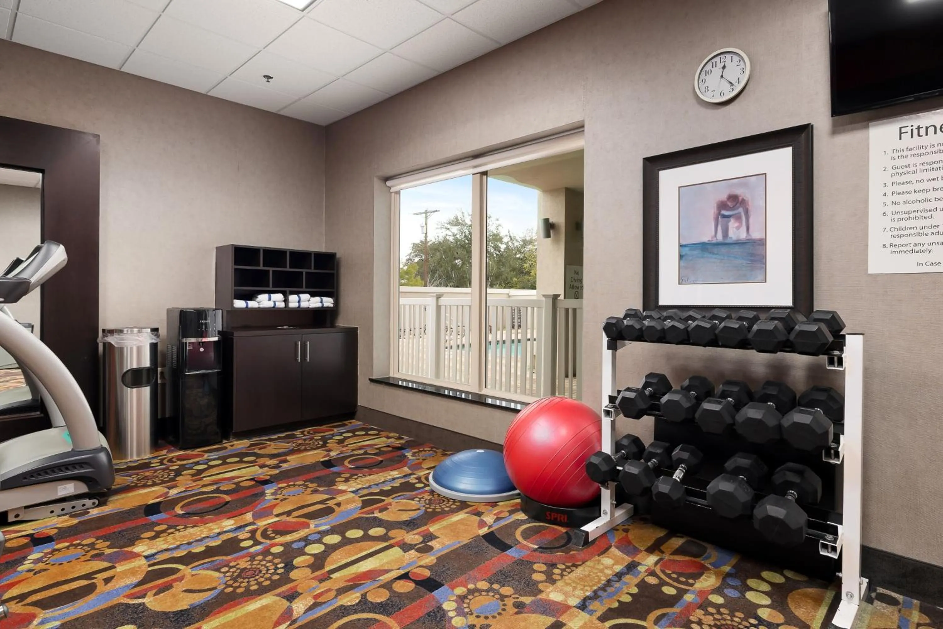 Fitness centre/facilities in Holiday Inn Express & Suites George West by IHG