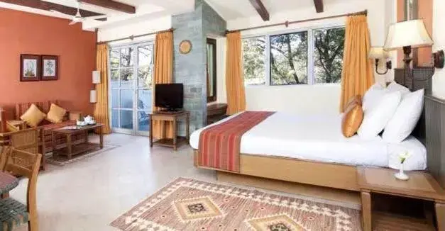 Photo of the whole room, Bed in Club Mahindra Binsar Valley Photo of the whole room, Bed in Club Mahindra Binsar Valley