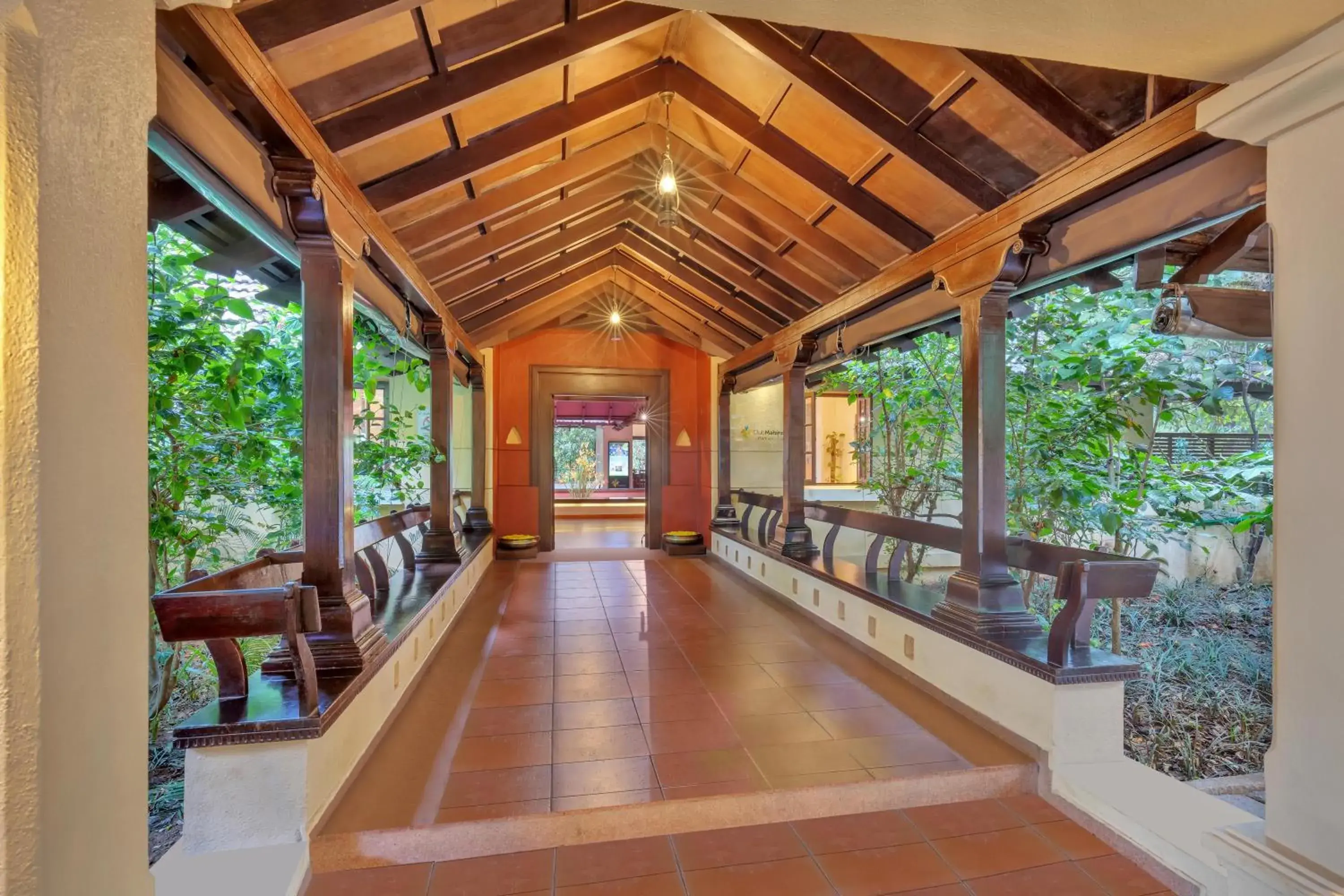 Facade/entrance in Club Mahindra Madikeri, Coorg Facade/entrance in Club Mahindra Madikeri, Coorg