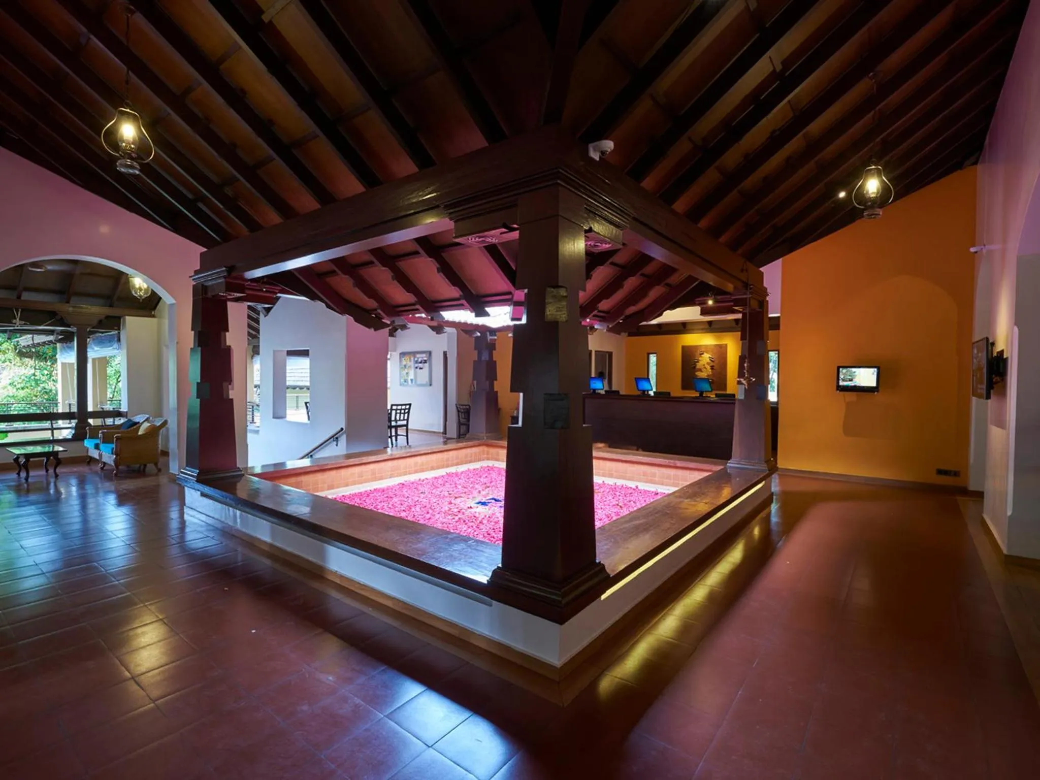 Lobby or reception in Club Mahindra Madikeri, Coorg