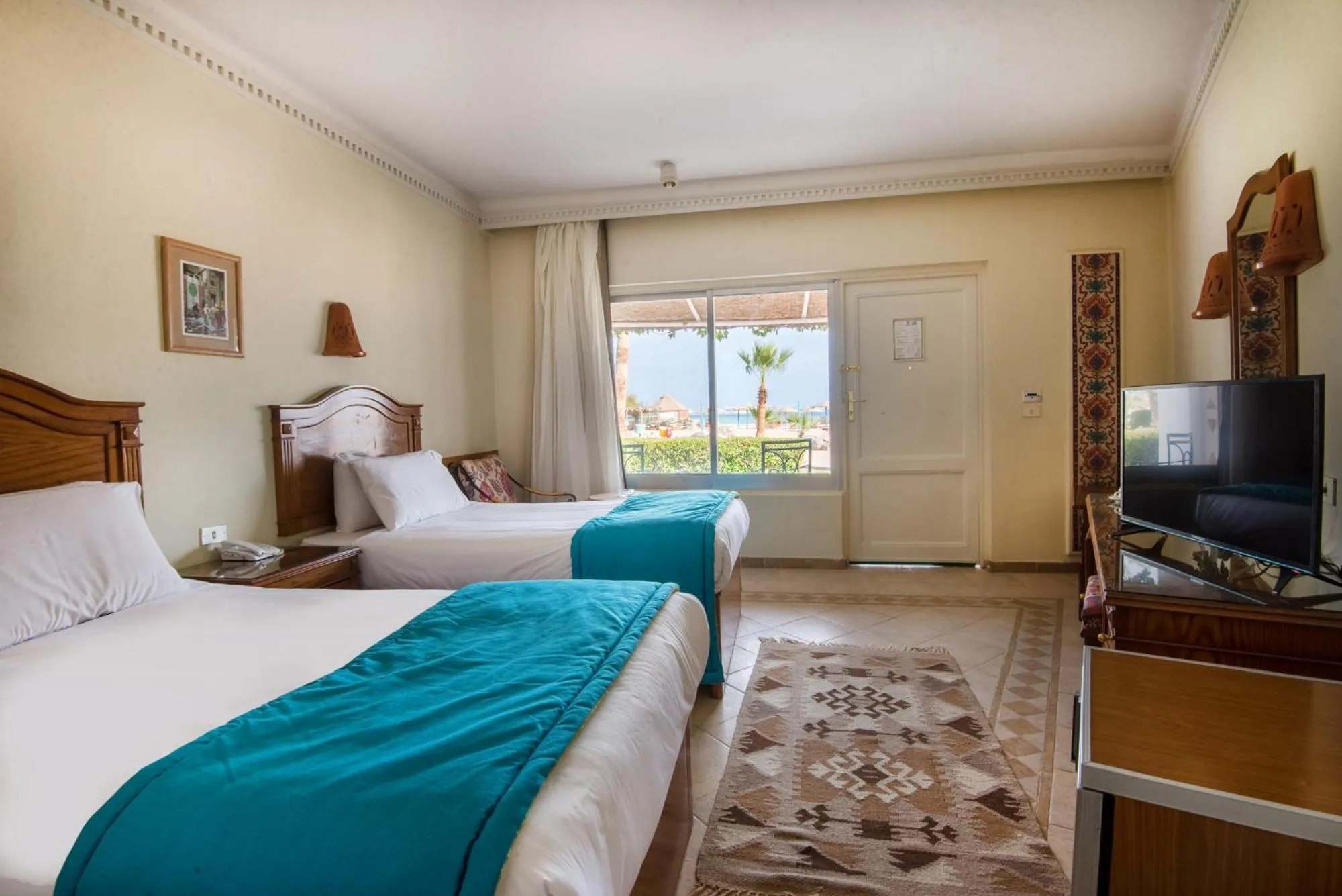 Bed in Shams Safaga Resort