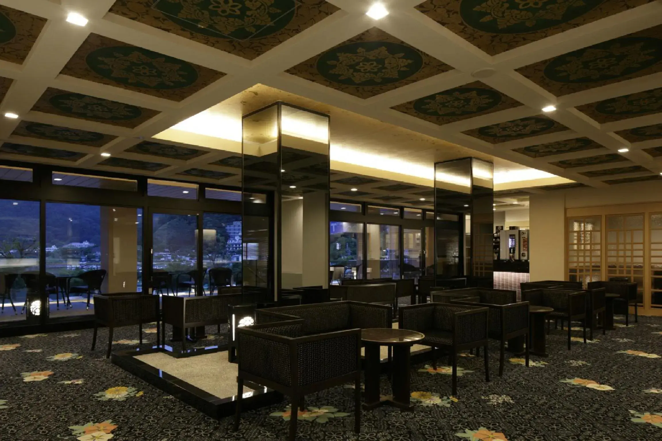 Lounge or bar in Fujikawaguchiko Onsen Konanso Lounge or bar in Fujikawaguchiko Onsen Konanso