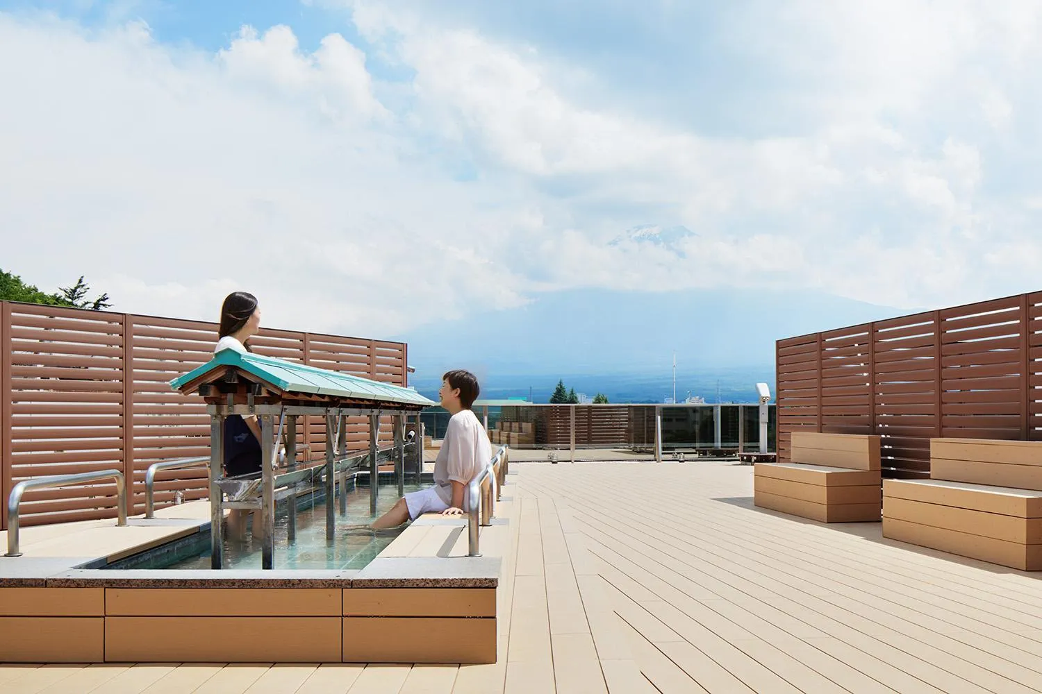 Spa and wellness centre/facilities in Fujikawaguchiko Onsen Konanso