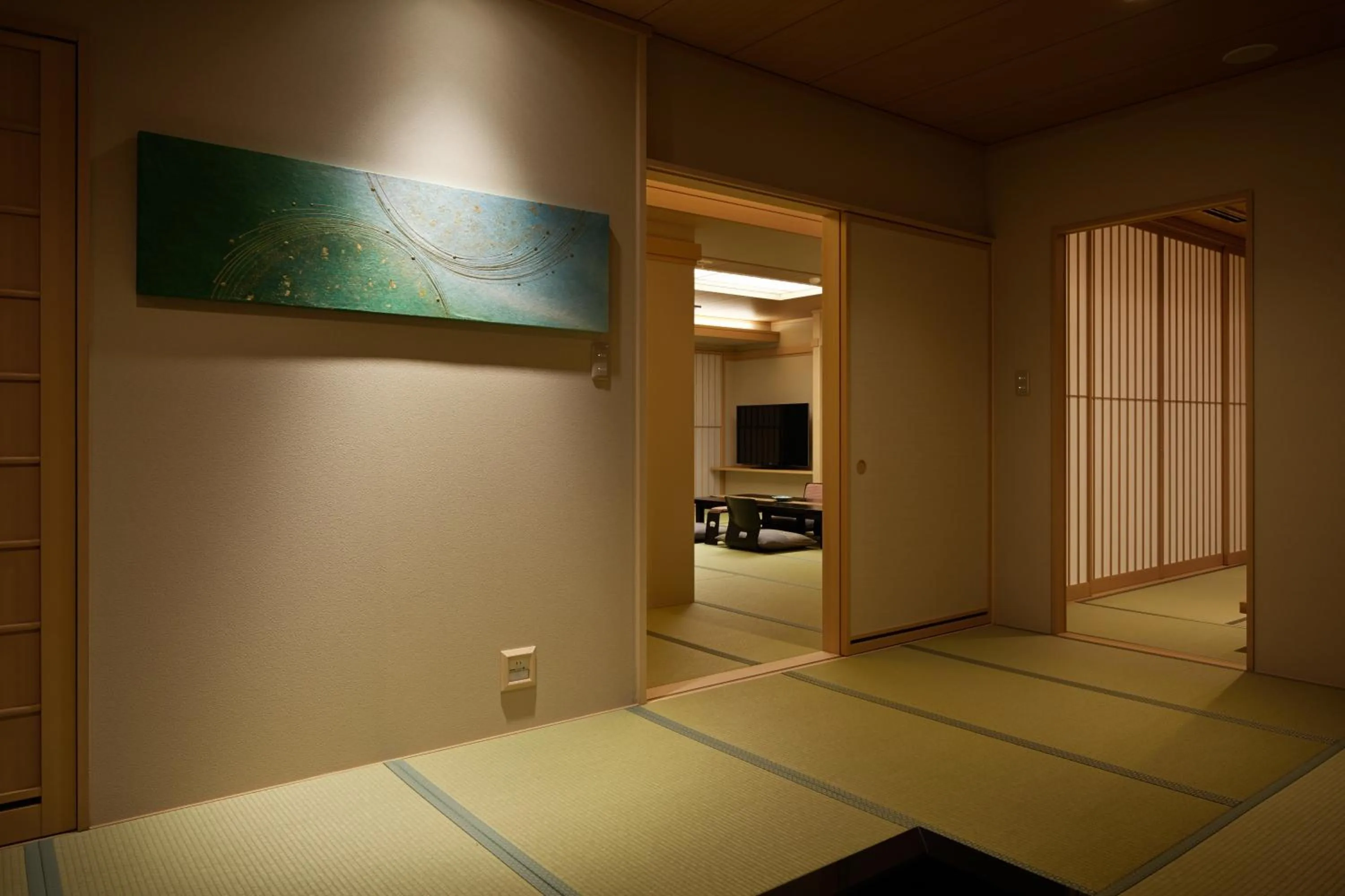 Decorative detail in Fujikawaguchiko Onsen Konanso