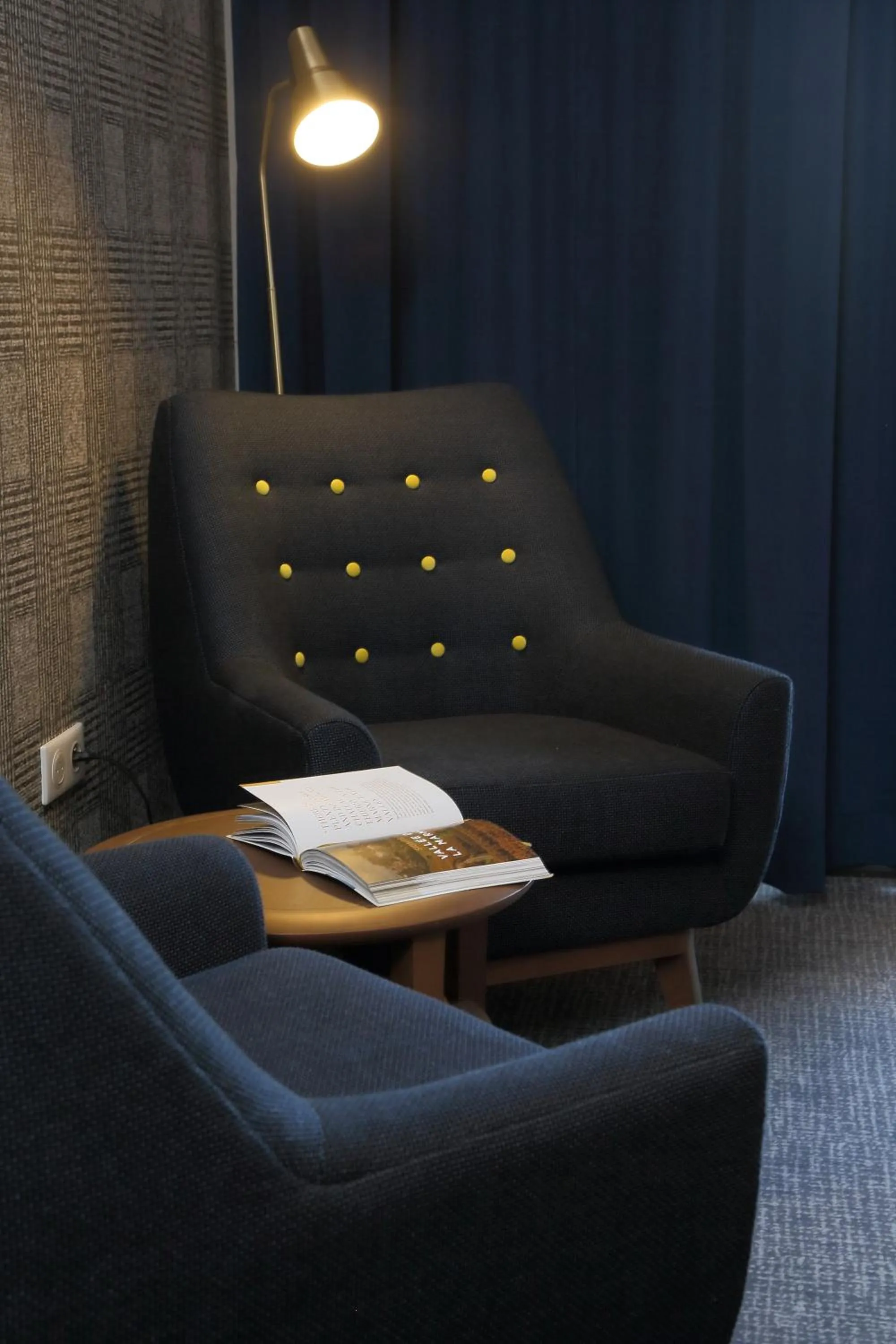 Living room in Hôtel Restaurant Les Grains d'Argent Dizy - Epernay