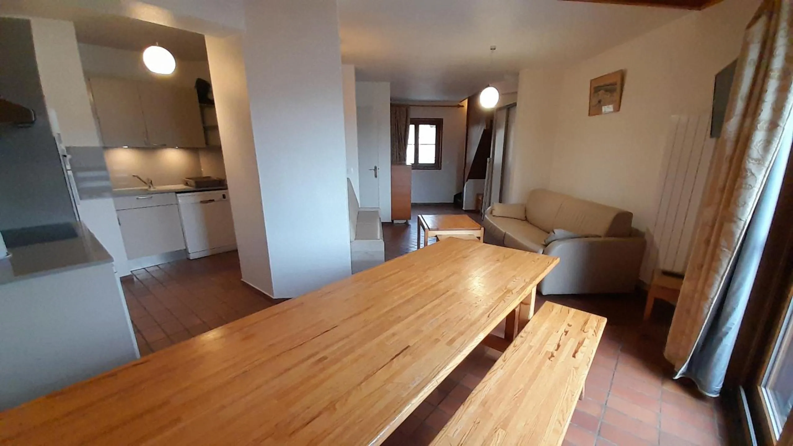 Kitchen or kitchenette in VVF Résidence Les Angles Pyrénées