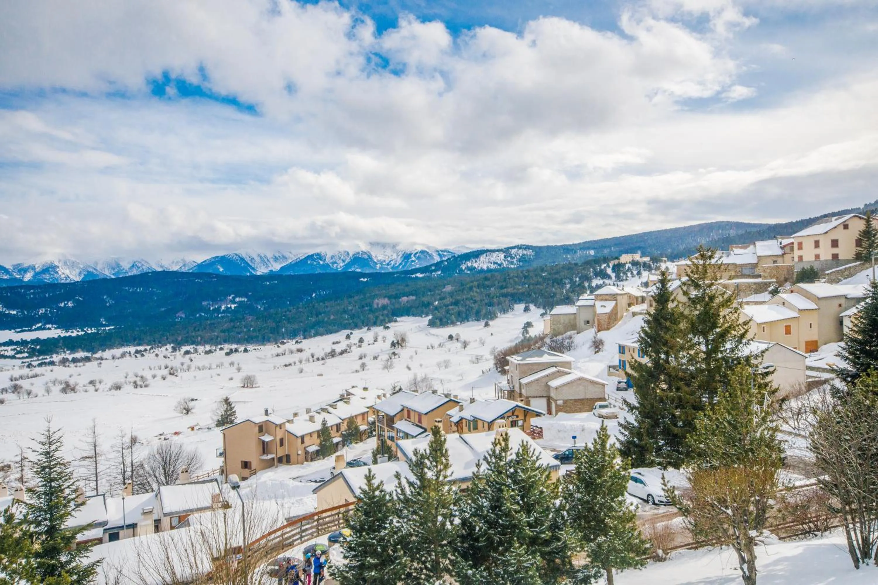 Winter in VVF Résidence Les Angles Pyrénées