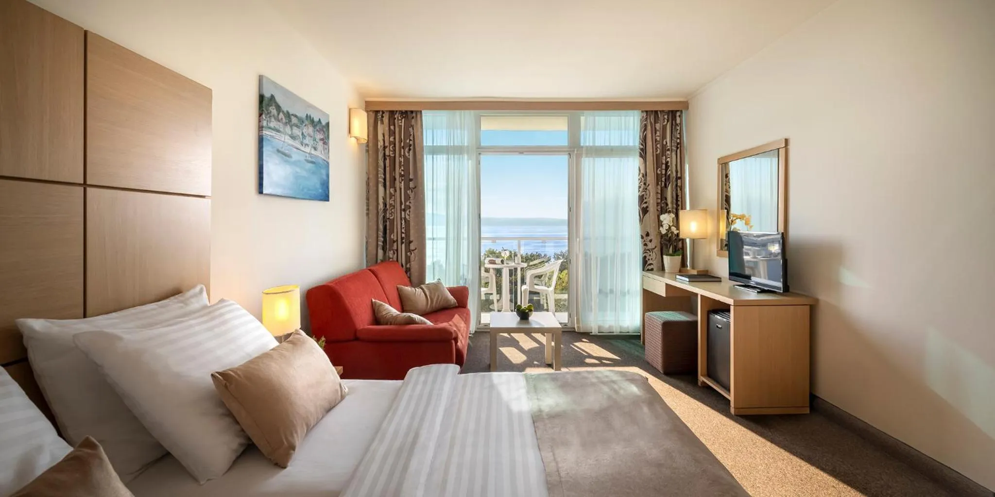 Bed in Magal Maradiso Hotel by Aminess