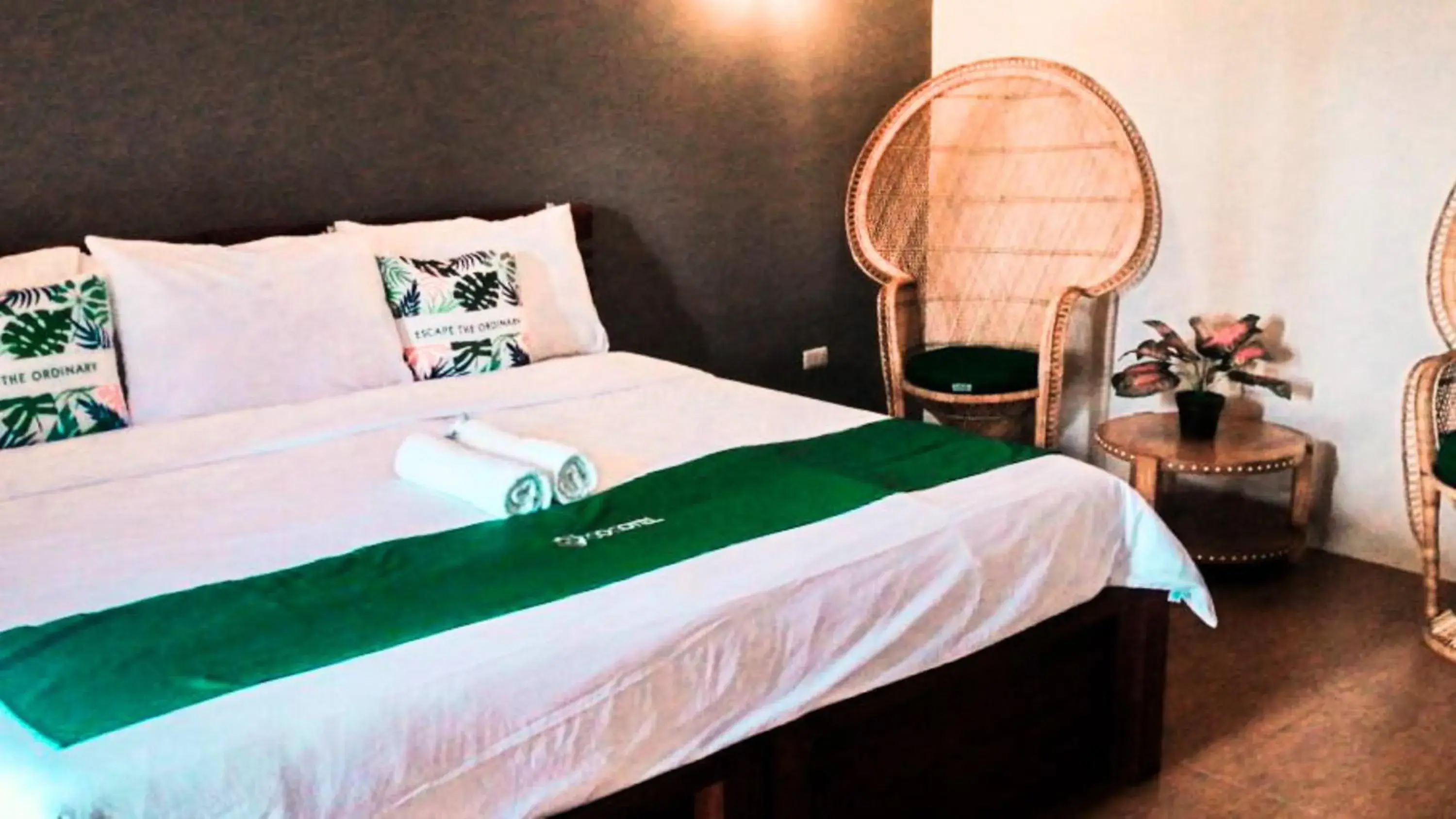 Bed in El Pueblo De Hermano by Cocotel Bed in El Pueblo De Hermano by Cocotel