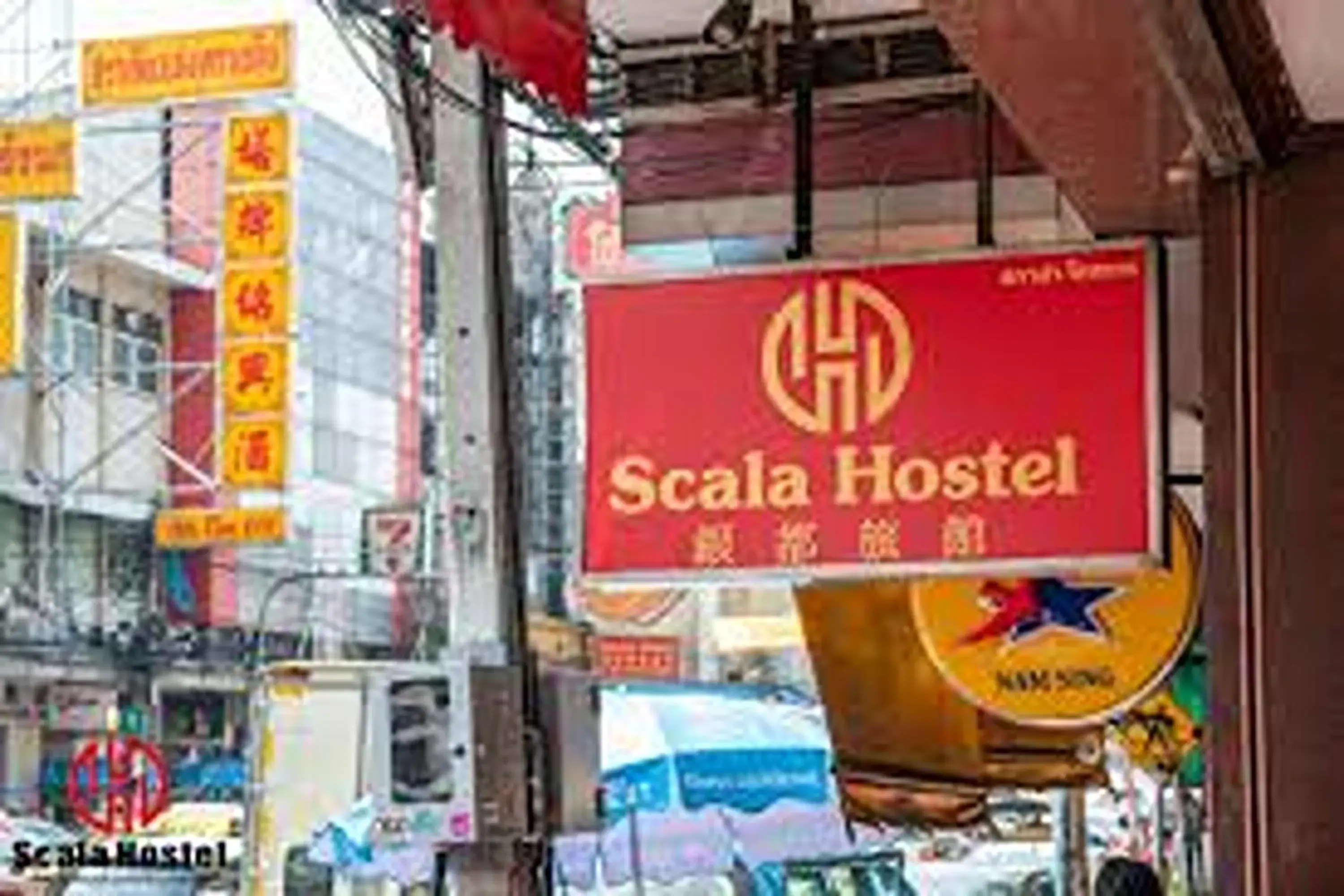 Property building in Scala Hostel Property building in Scala Hostel