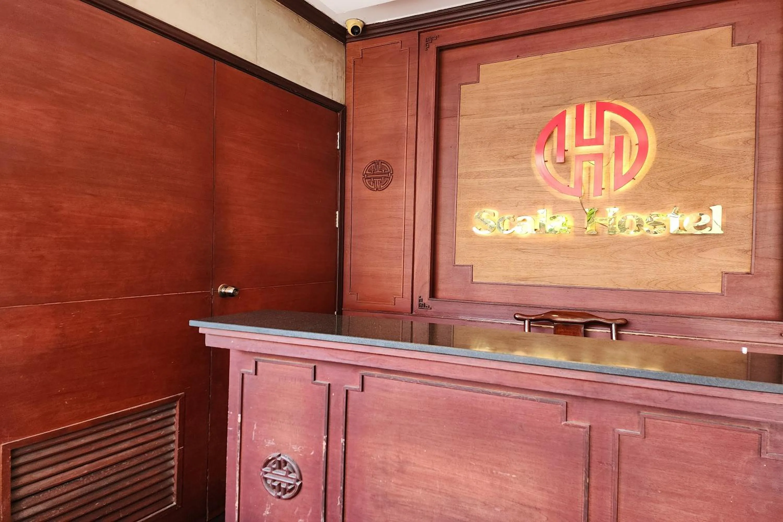 Lobby or reception in Scala Hostel