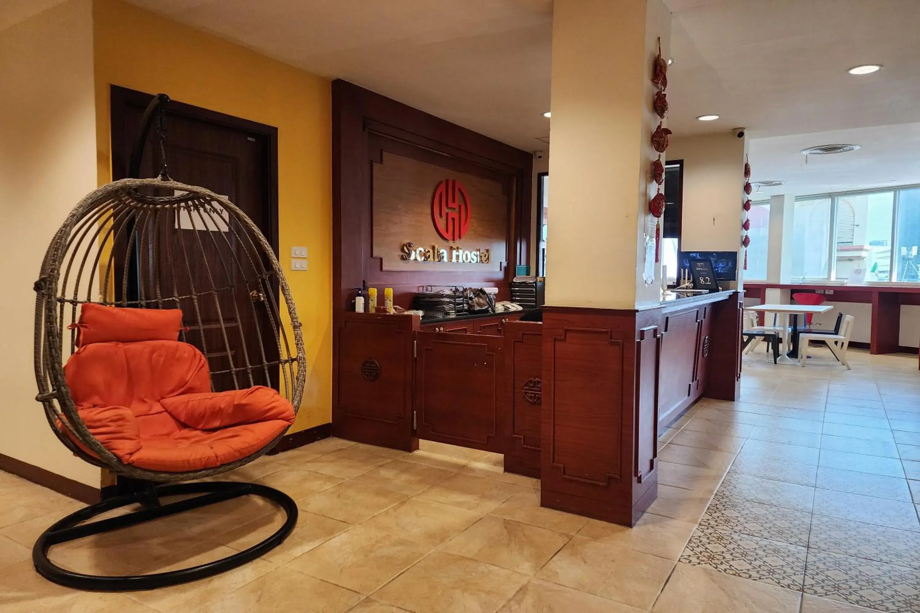 Lobby or reception in Scala Hostel Lobby or reception in Scala Hostel