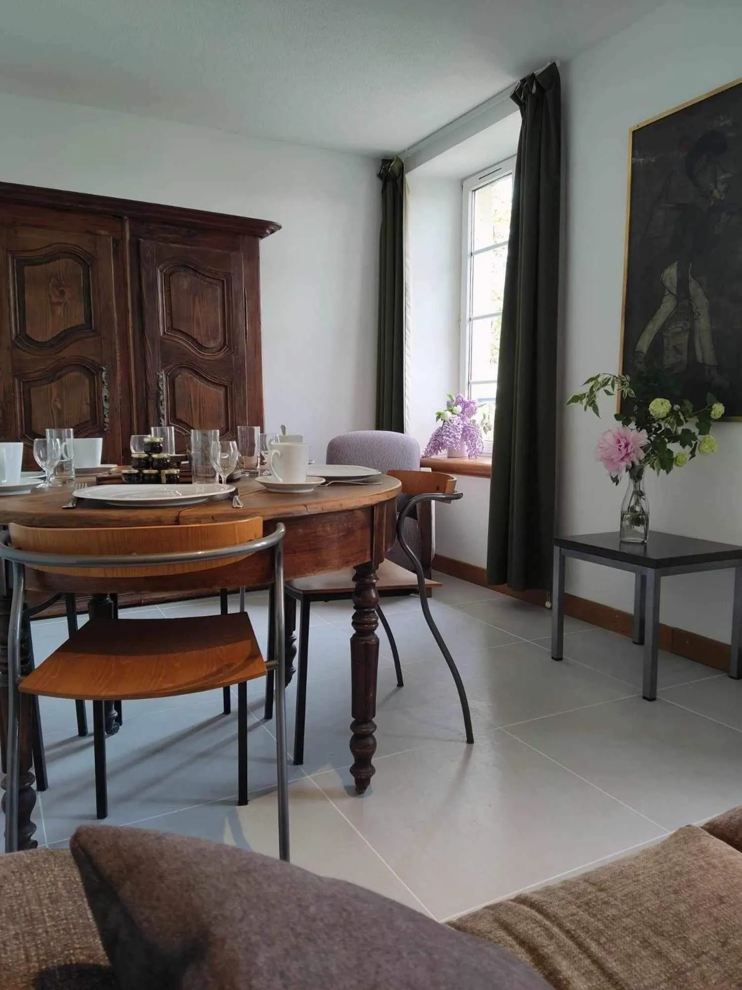 Living room in La Bonneterie