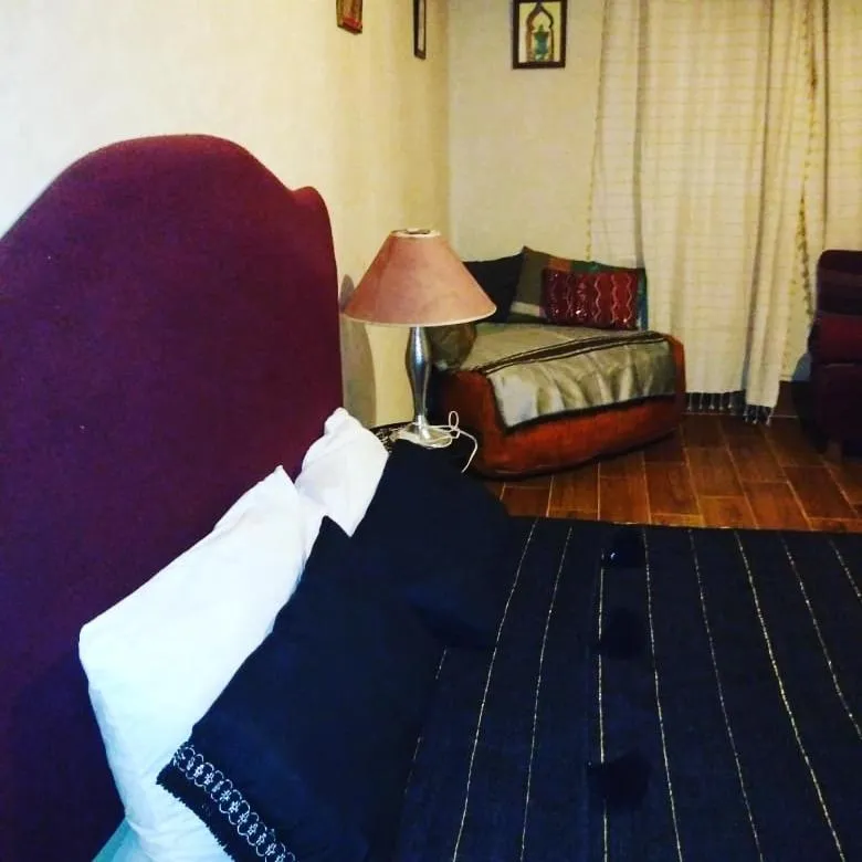 Bedroom, Bed in Le petit Jardin