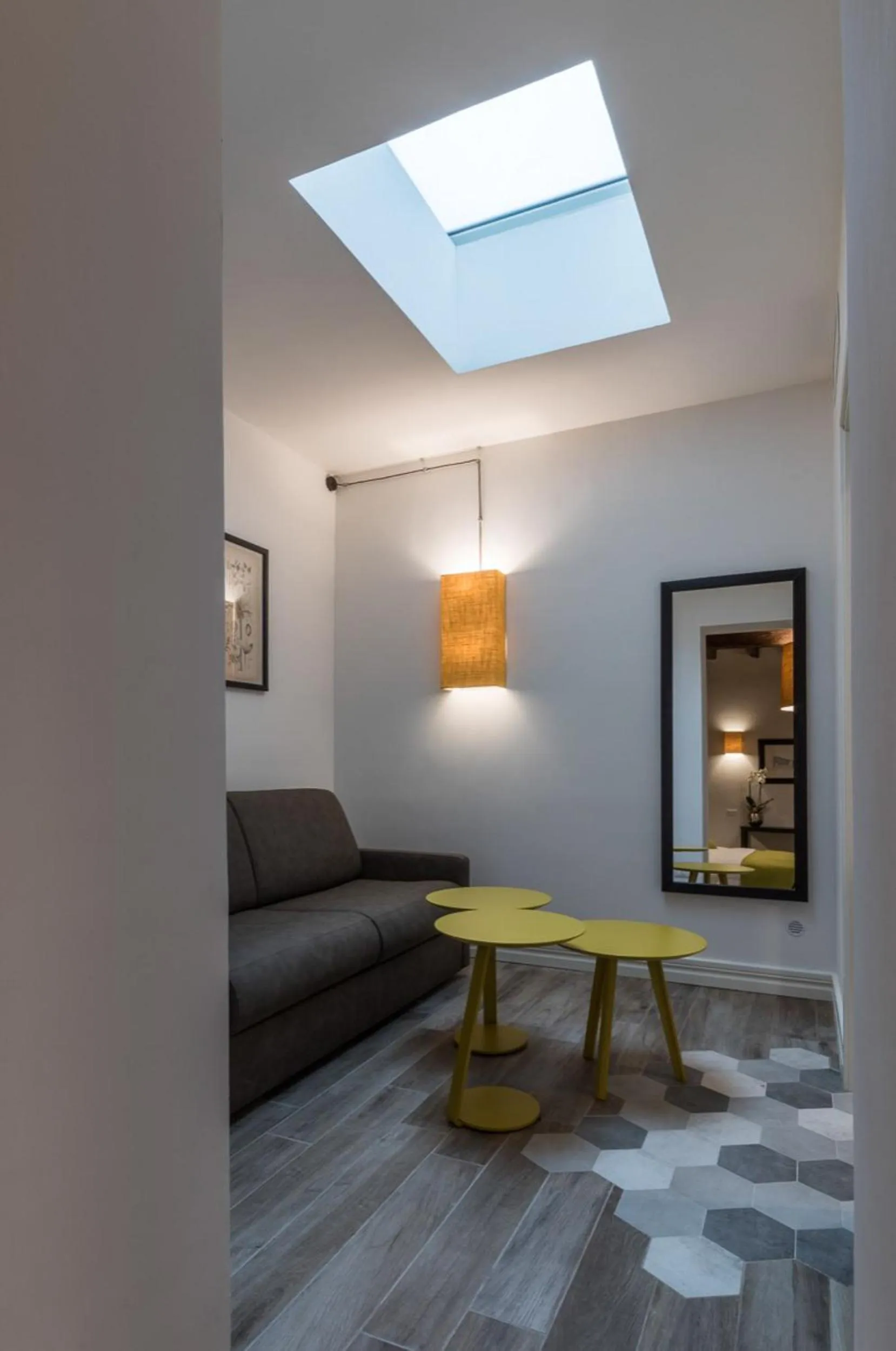 Seating area in Dolcevita Apartments