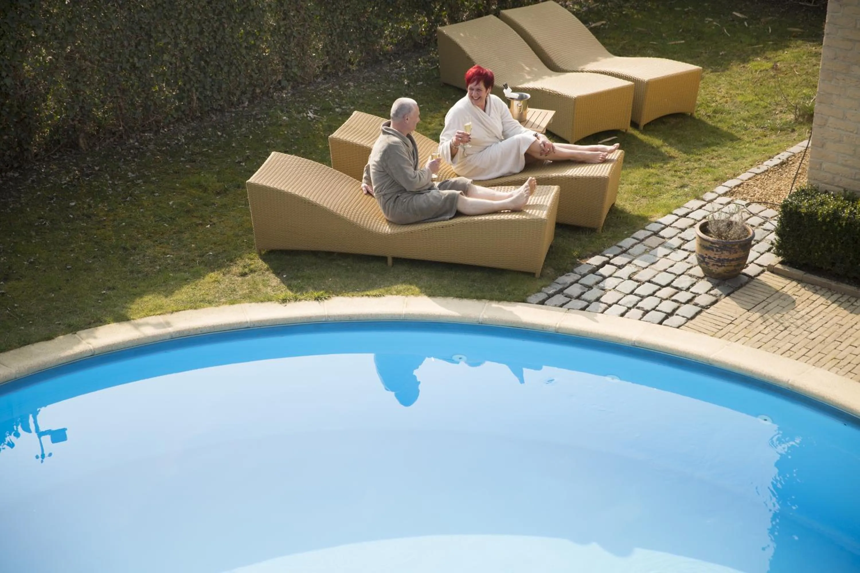 Swimming pool in Hotel De Maretak
