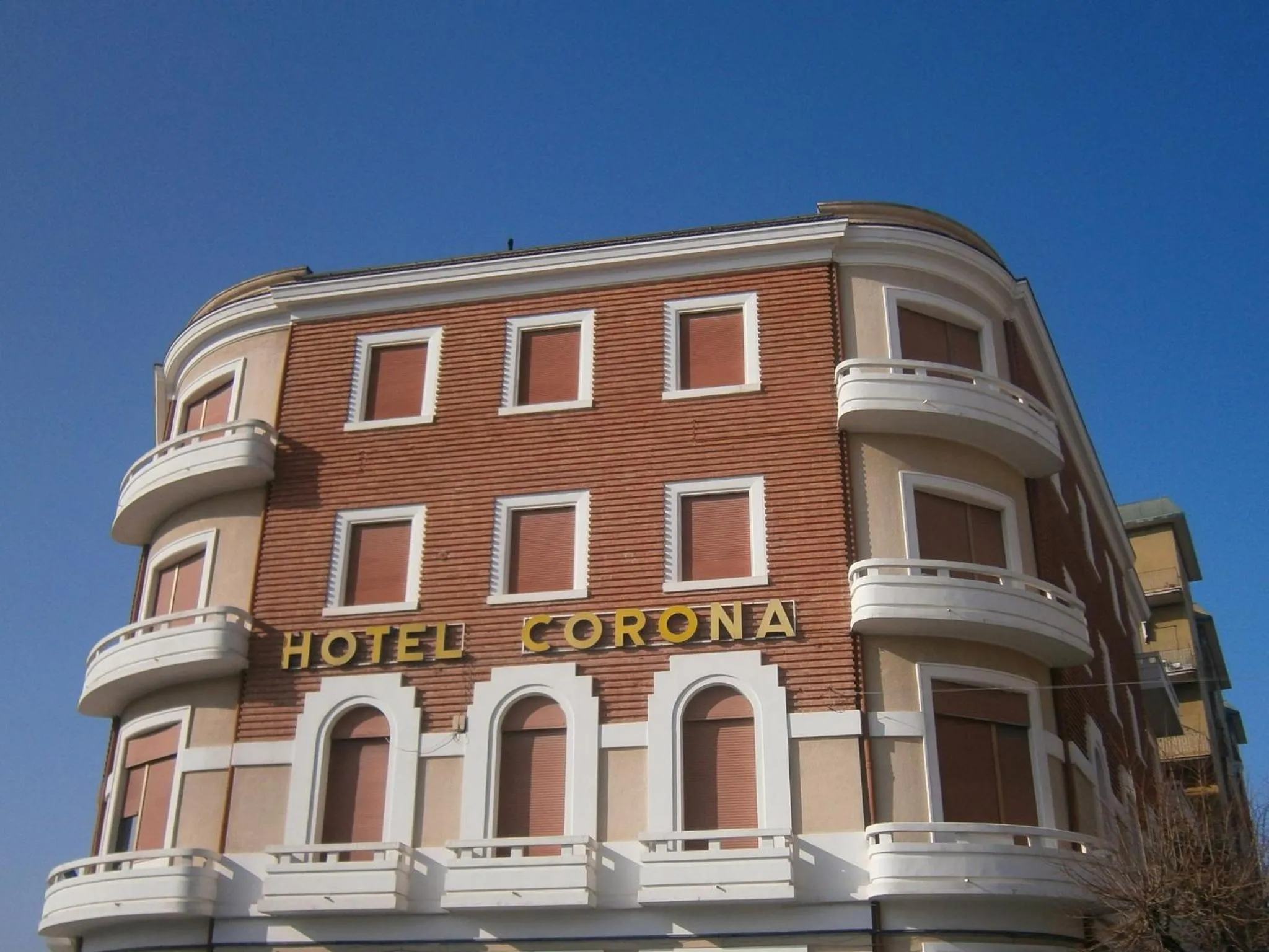 Facade/entrance in Hotel Corona