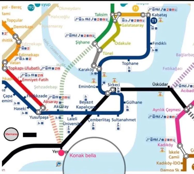 Bird's eye view in KONAK BELLA 3